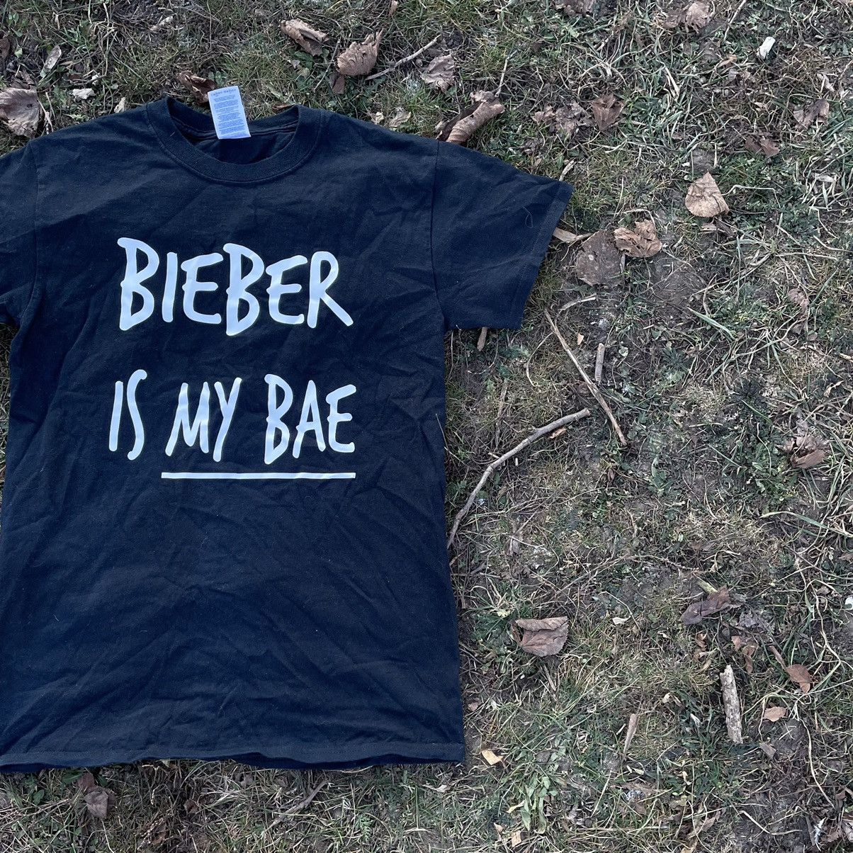 Vintage Vintage Y2K Adult “ Bieber It’s My Bae “ Sexy Humor Tee Size US S / EU 44-46 / 1 - 2 Thumbnail
