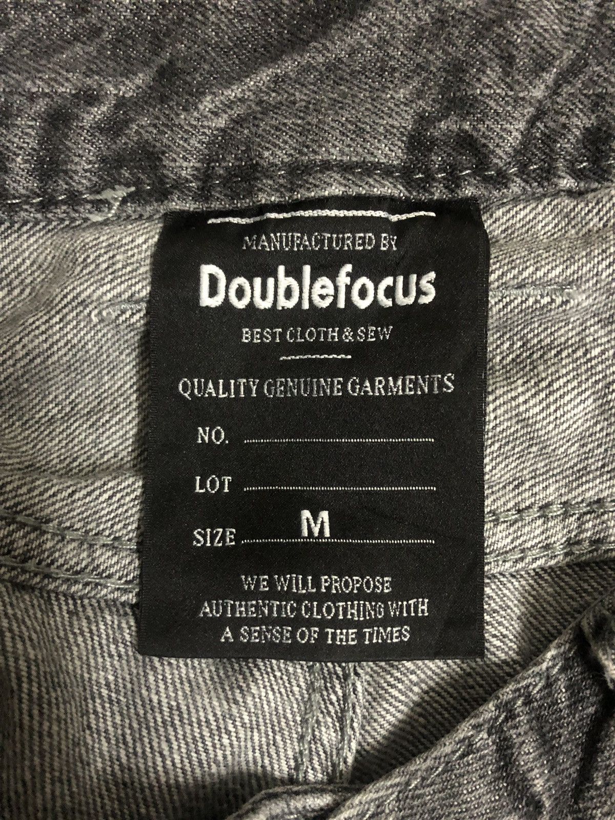 Japanese Brand Japanese Brand DOUBLEFOCUS Denim Size US 32 / EU 48 - 11 Thumbnail