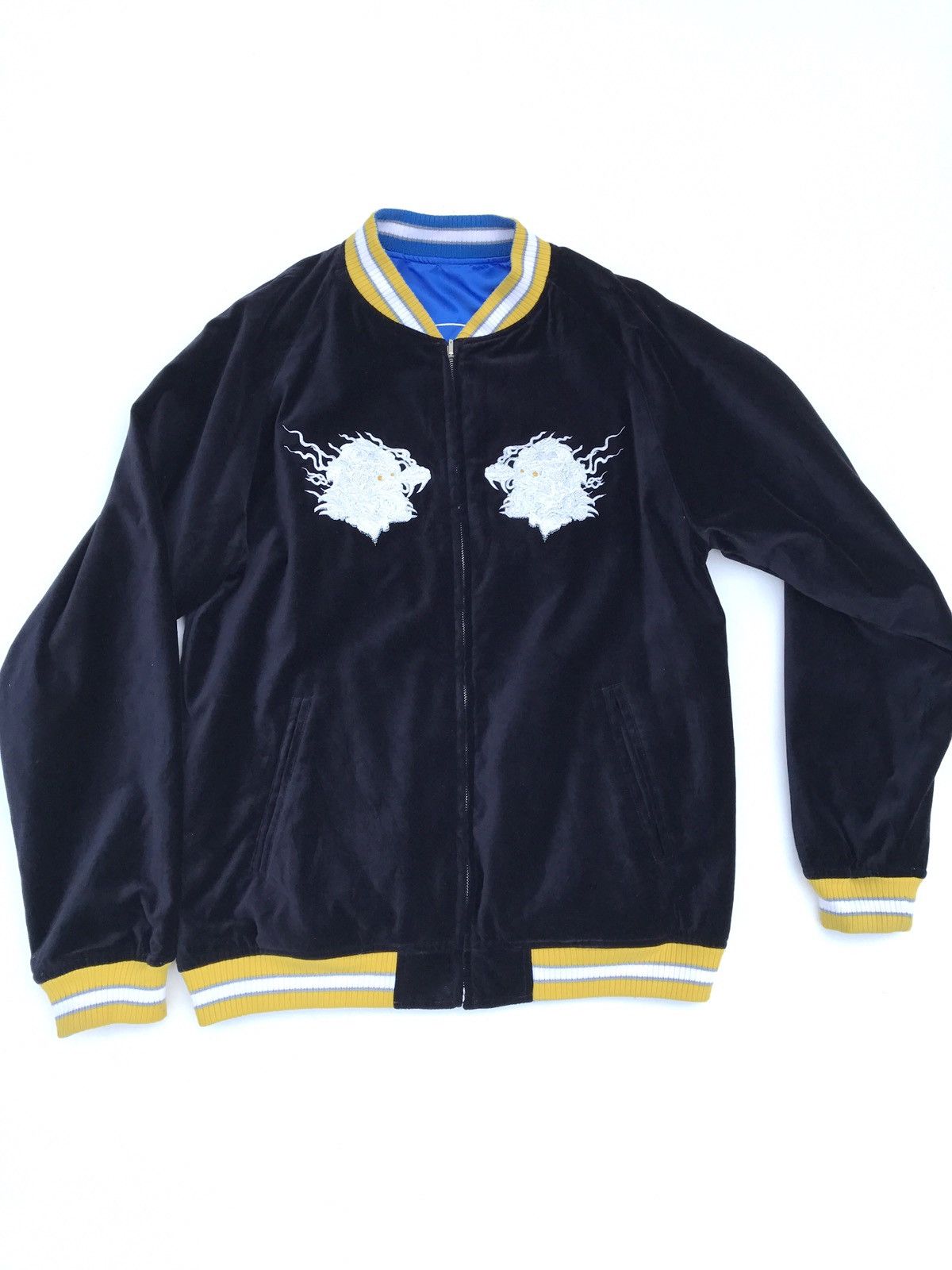 Stussy Riversible Stussy Jacket Sukajan Souvenir Satin Velvet Jacke Size US M / EU 48-50 / 2 - 3 Thumbnail
