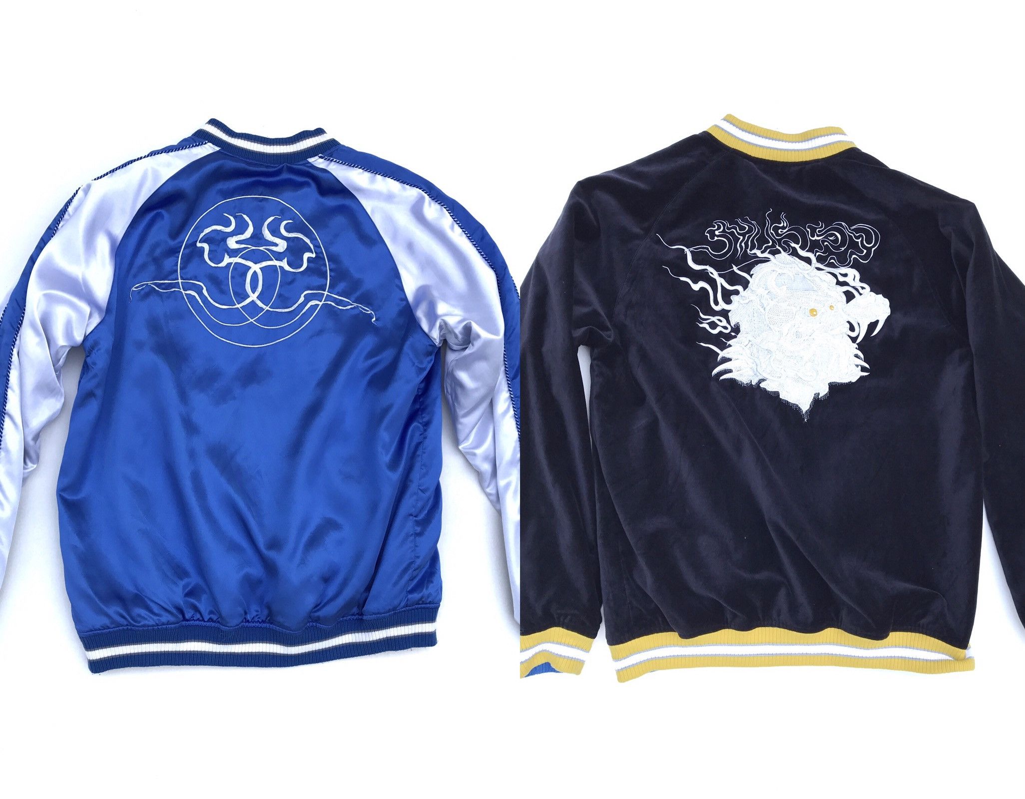 Stussy Riversible Stussy Jacket Sukajan Souvenir Satin Velvet Jacke Size US M / EU 48-50 / 2 - 2 Thumbnail