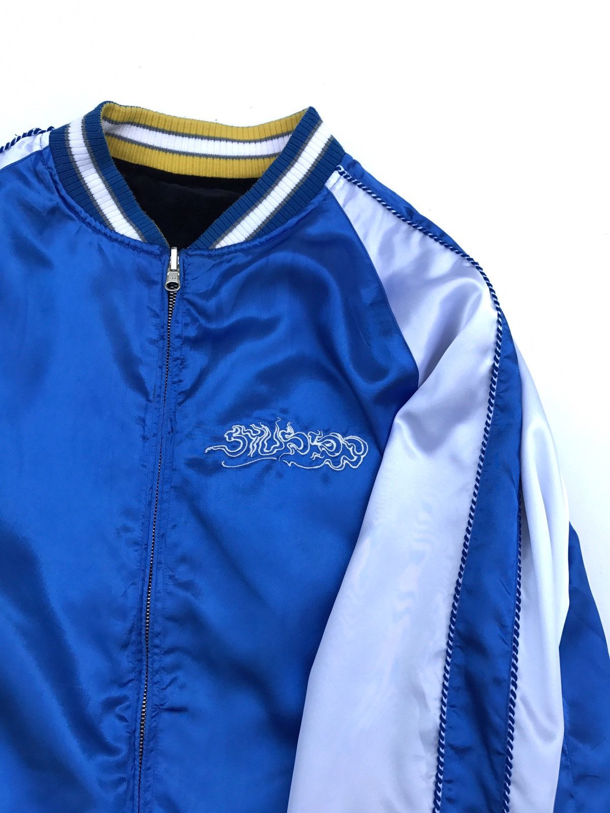 Stussy Riversible Stussy Jacket Sukajan Souvenir Satin Velvet Jacke Size US M / EU 48-50 / 2 - 5 Thumbnail