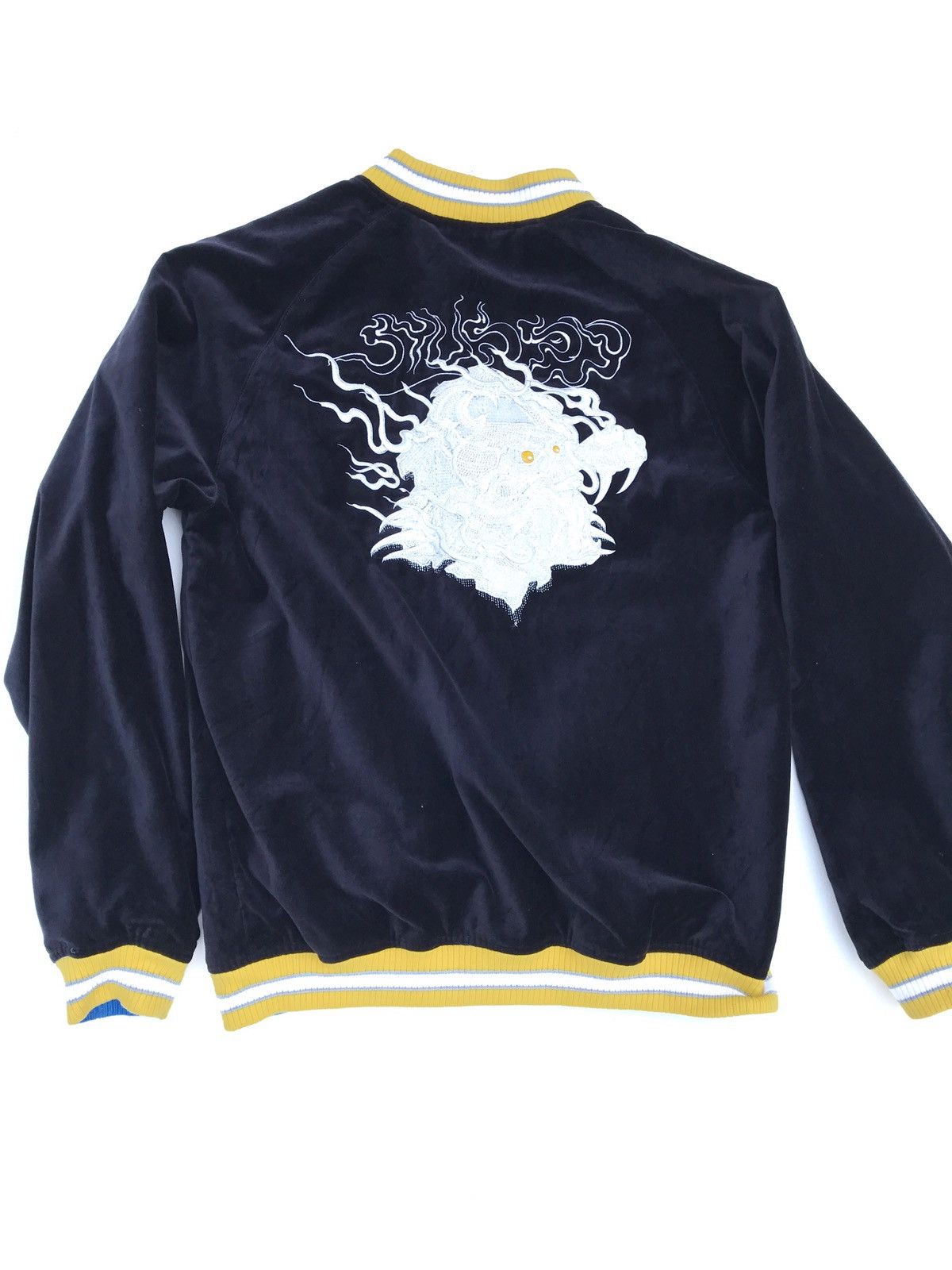 Stussy Riversible Stussy Jacket Sukajan Souvenir Satin Velvet Jacke Size US M / EU 48-50 / 2 - 1 Thumbnail