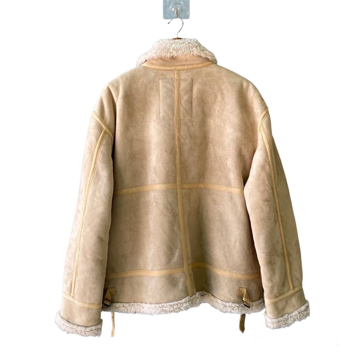 Alpha Industries Alpha Industries Faux B3 Sheepskin fur lining zipper jacket Size US XL / EU 56 / 4 - 3 Thumbnail