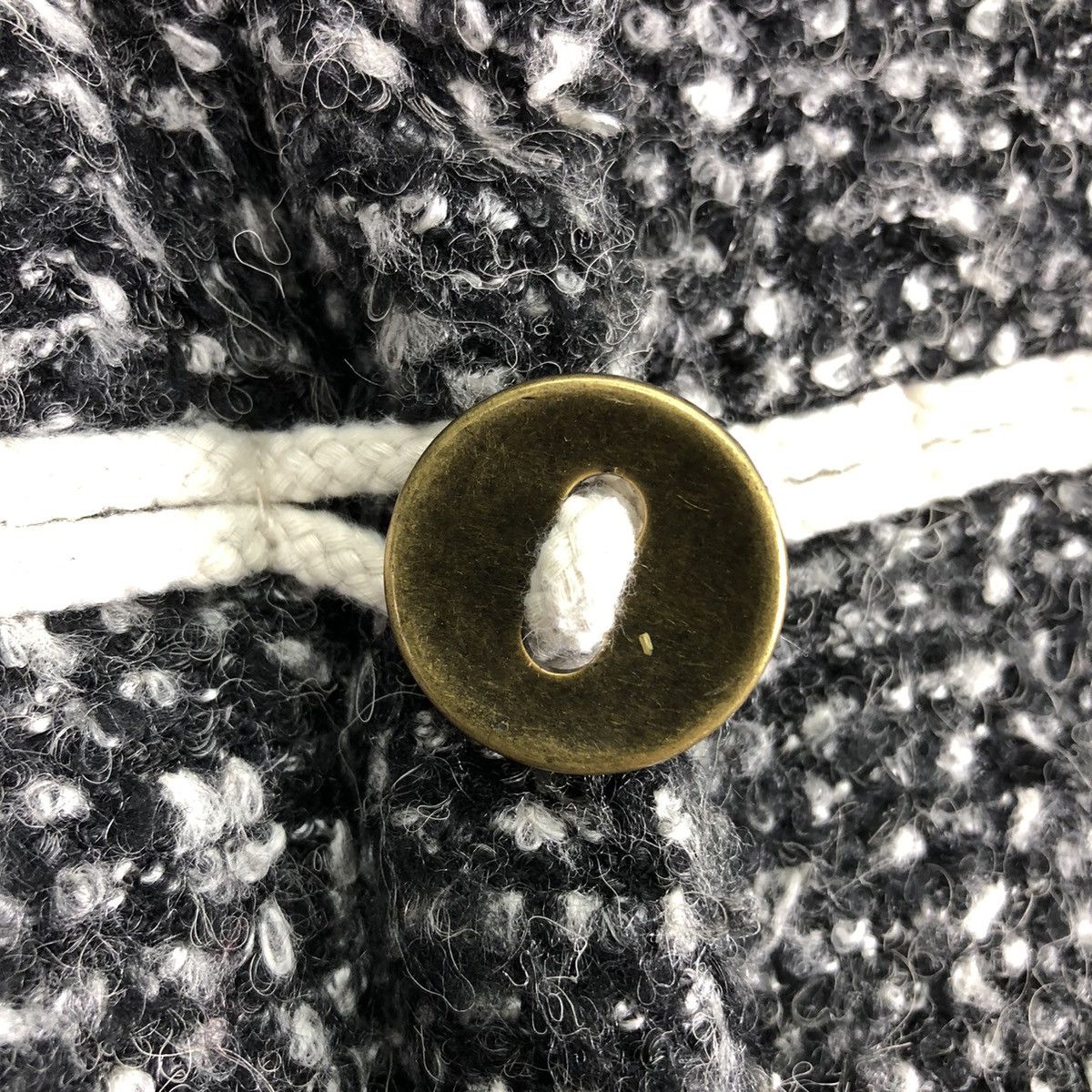 Japanese Brand Vintage Mohair Shawl Collar Women Jacket By Shoo La True Size XS / US 0-2 / IT 36-38 - 12 Thumbnail