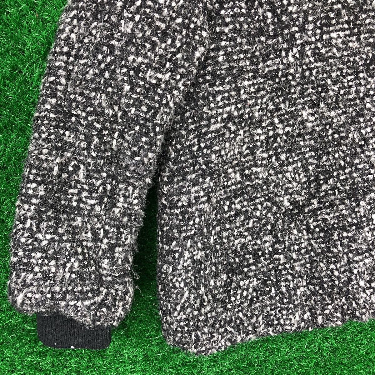 Japanese Brand Vintage Mohair Shawl Collar Women Jacket By Shoo La True Size XS / US 0-2 / IT 36-38 - 6 Thumbnail