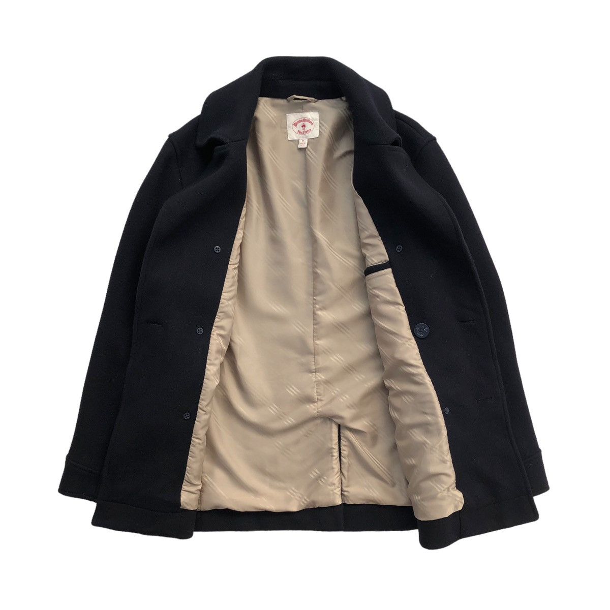 Brooks Brothers Brooks Brothers Red Fleece Wool Peacoat Jacket Size US M / EU 48-50 / 2 - 9 Thumbnail