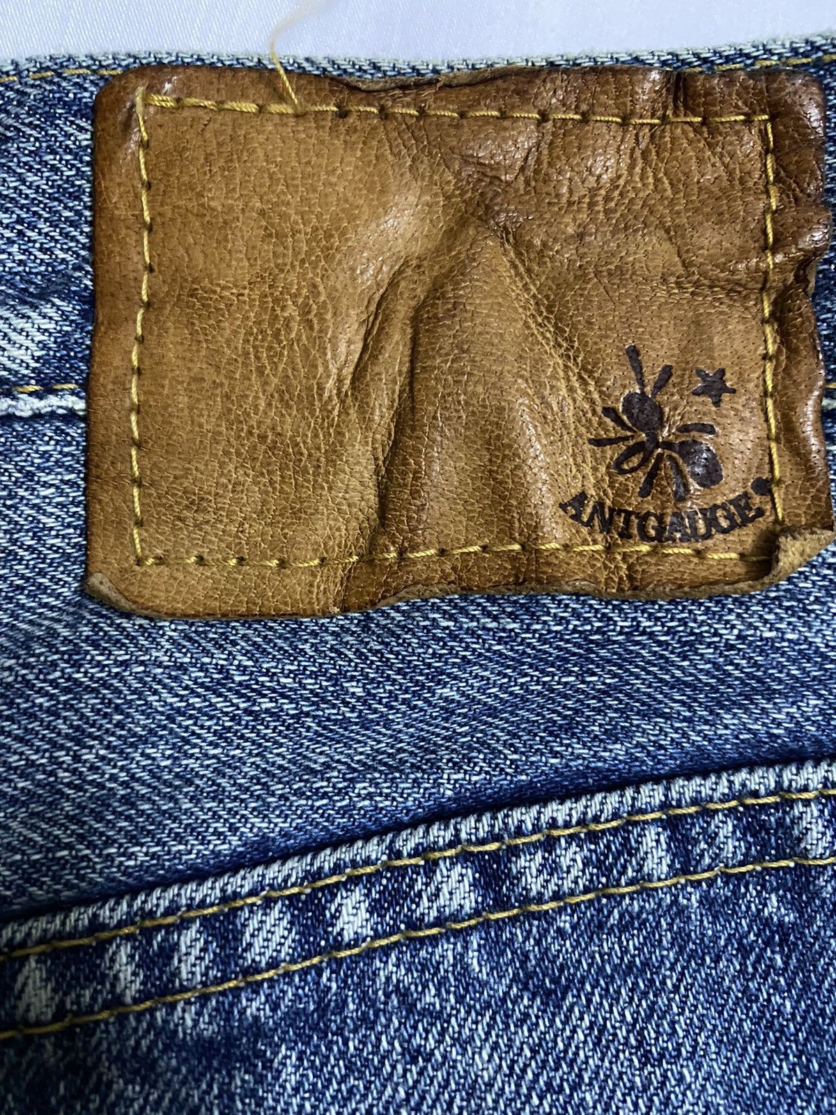 Japanese Brand Japanese Denim Antgauge Distressed Raw Denim Size US 32 / EU 48 - 7 Thumbnail