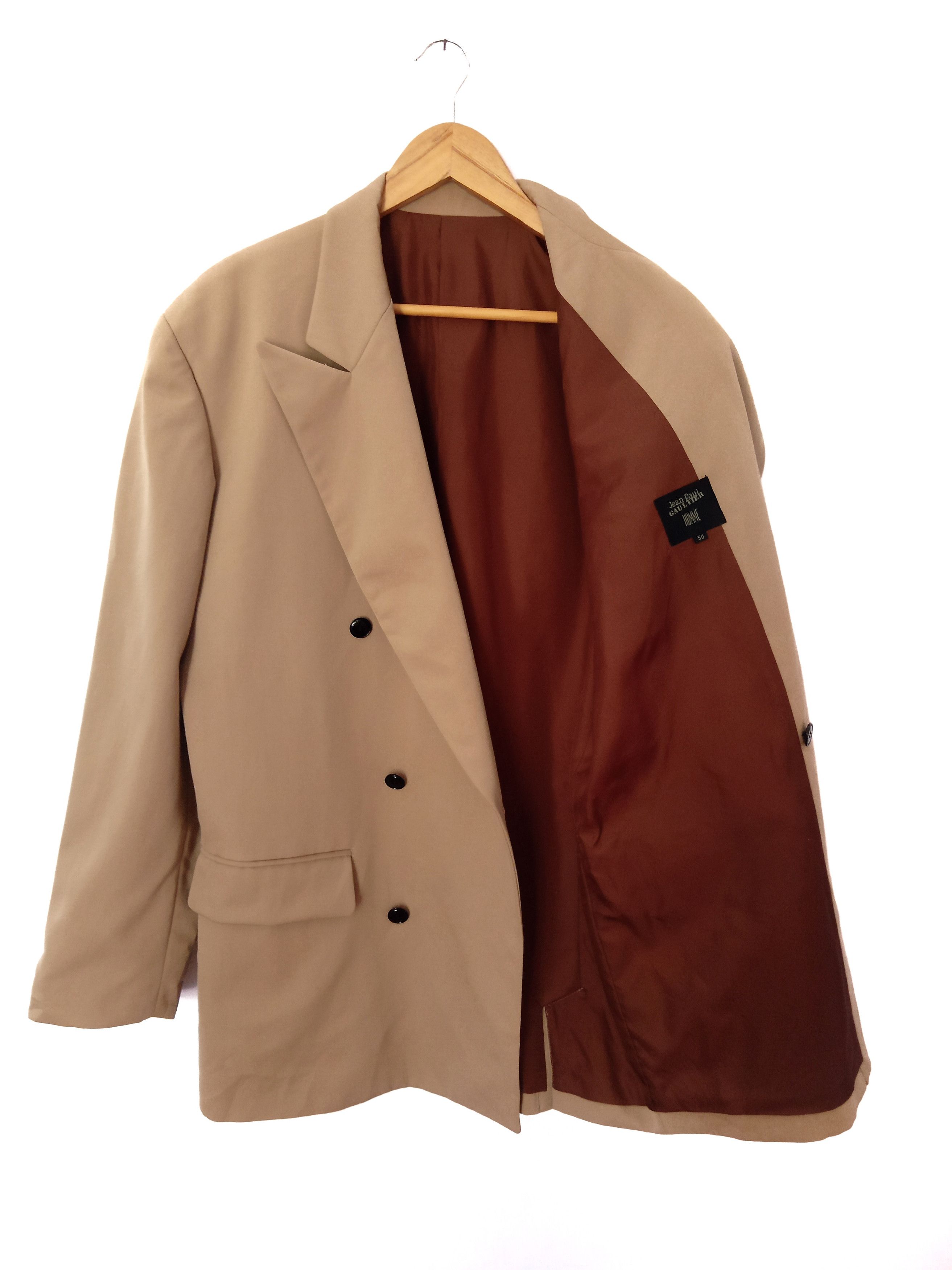 Jean Paul Gaultier JPG HOMME DOUBLE BREAST WOOL BLAZER JACKETS Size US L / EU 52-54 / 3 - 1 Thumbnail
