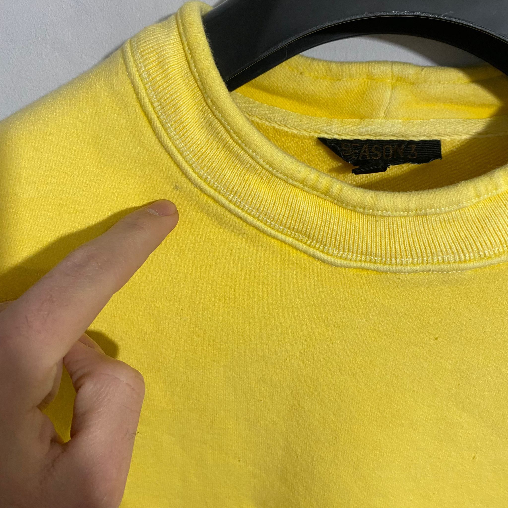 Yeezy Yeezy Season 3 God Sun Oversize Ribbed Crew Sweat Size US S / EU 44-46 / 1 - 6 Thumbnail