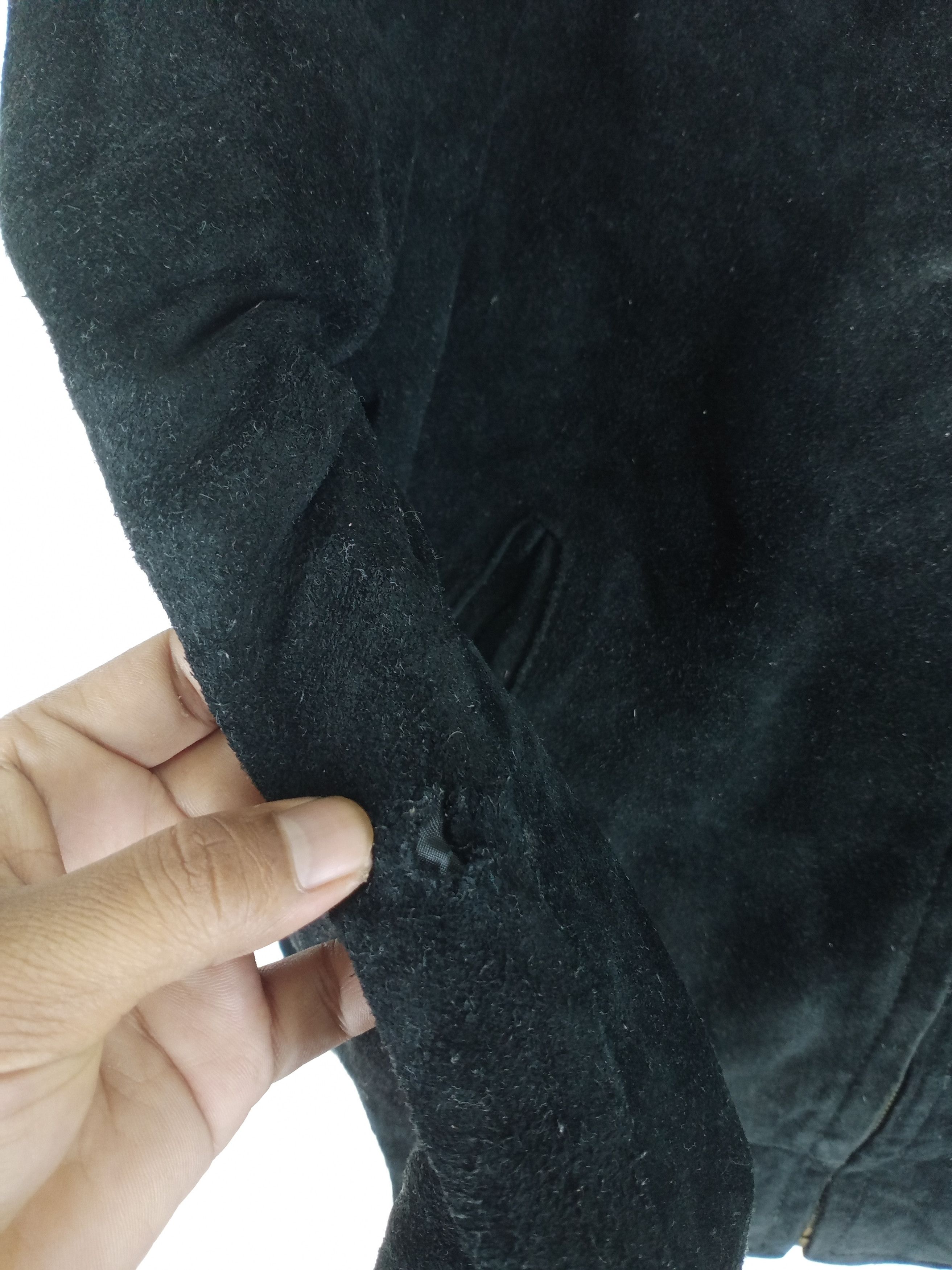 Schott Vintage 80s Schott NYC Motorcycle Suede Leather Size US M / EU 48-50 / 2 - 7 Thumbnail