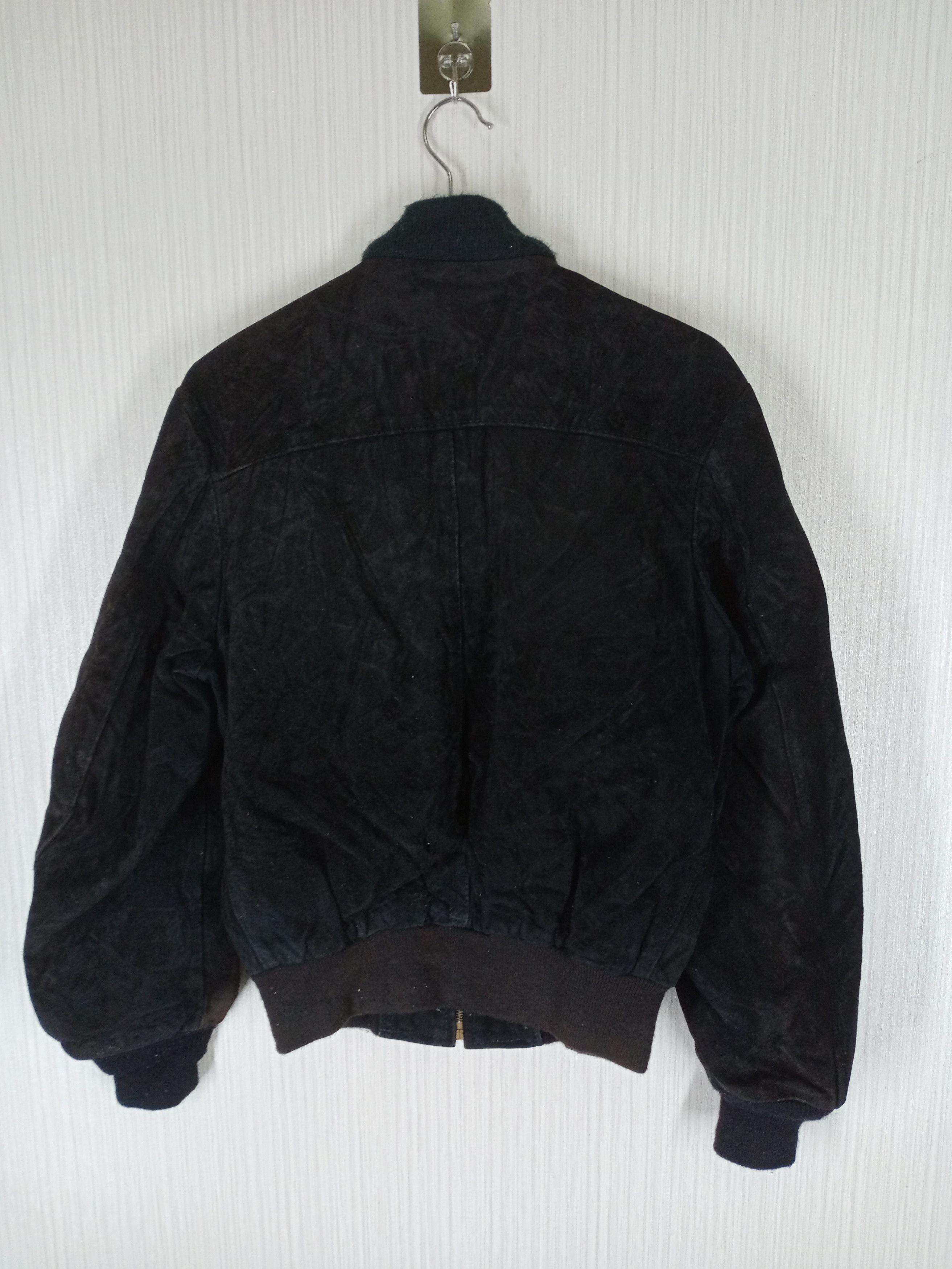 Schott Vintage 80s Schott NYC Motorcycle Suede Leather Size US M / EU 48-50 / 2 - 3 Thumbnail