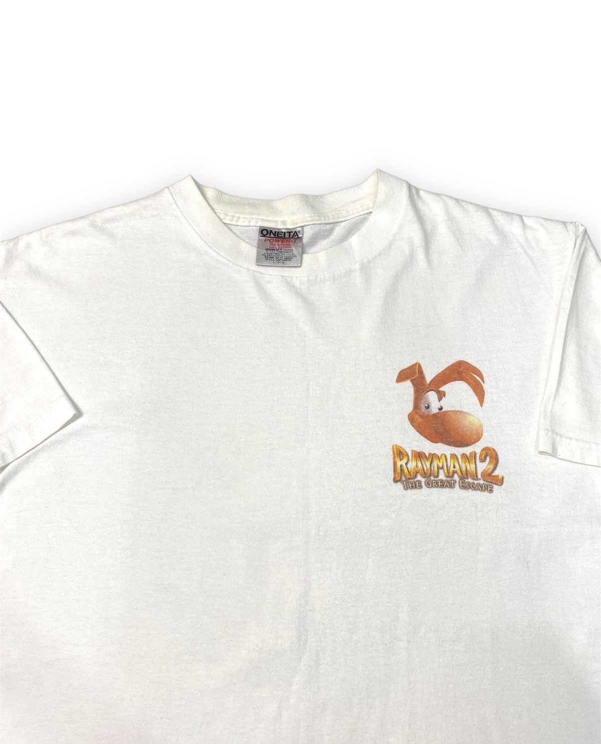 Vintage Vintage Rayman Playstation One Video Game Tees Size US L / EU 52-54 / 3 - 2 Thumbnail