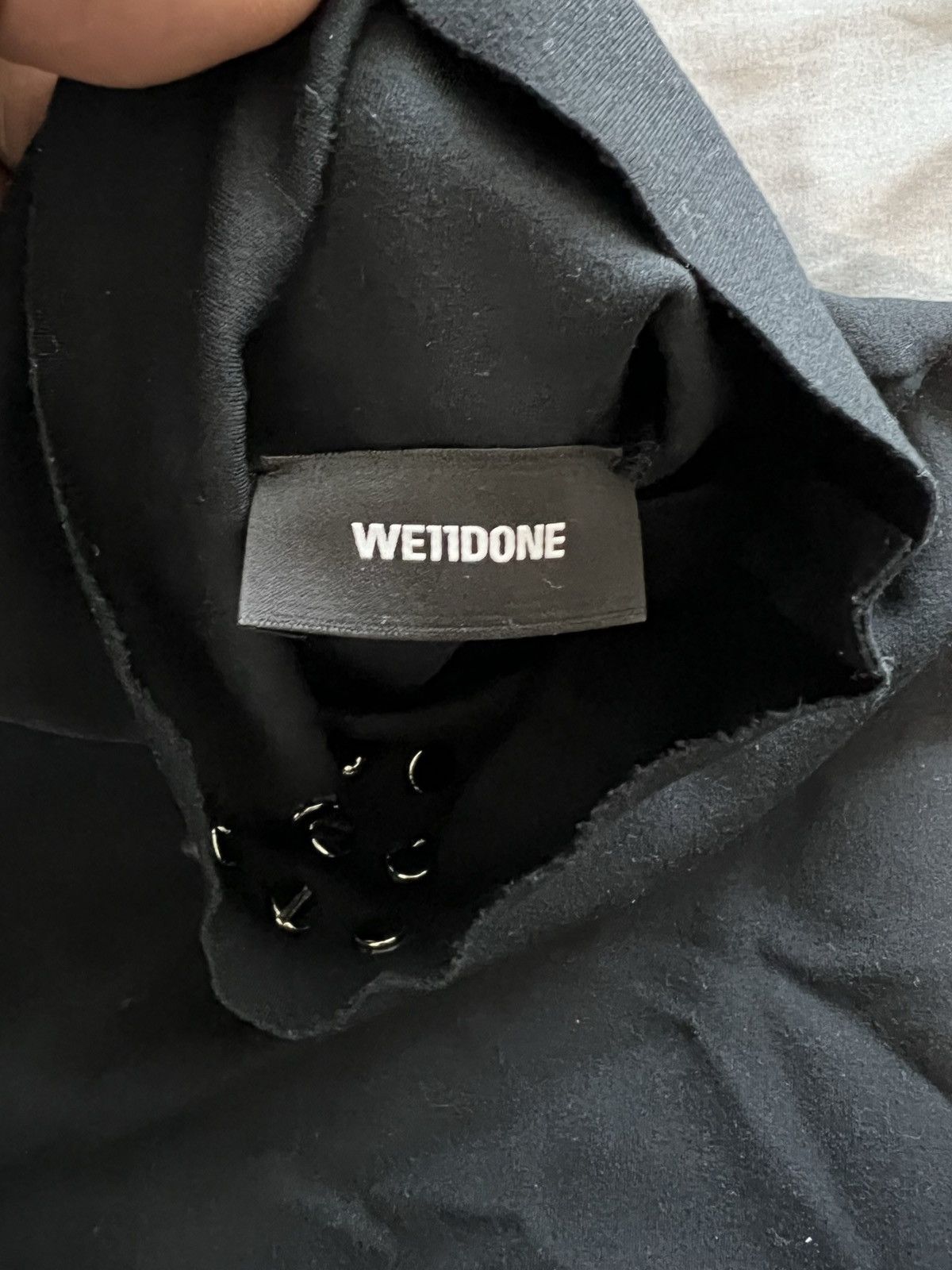 WE11DONE Studded stretch turtleneck Size US M / EU 48-50 / 2 - 7 Thumbnail