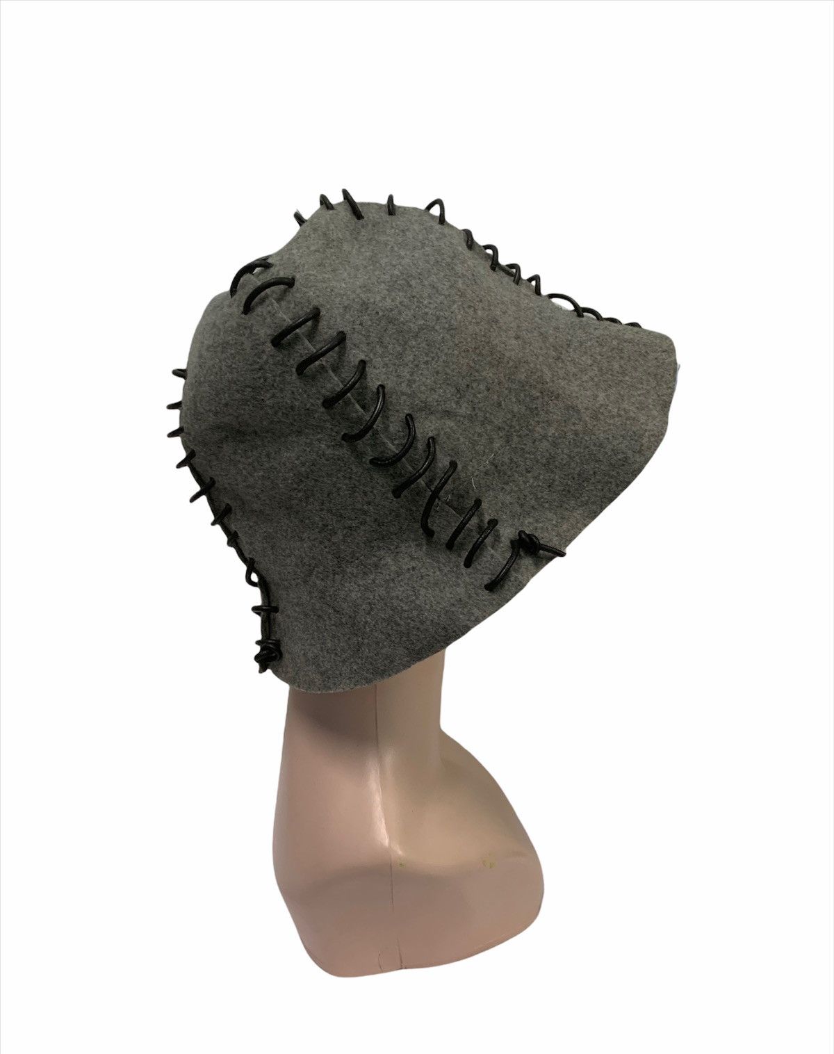 Japanese Brand × Kensho Abe × Vintage RARE ‼️ Archive Shinje Abe JP Bucket Hat Size ONE SIZE - 4 Thumbnail