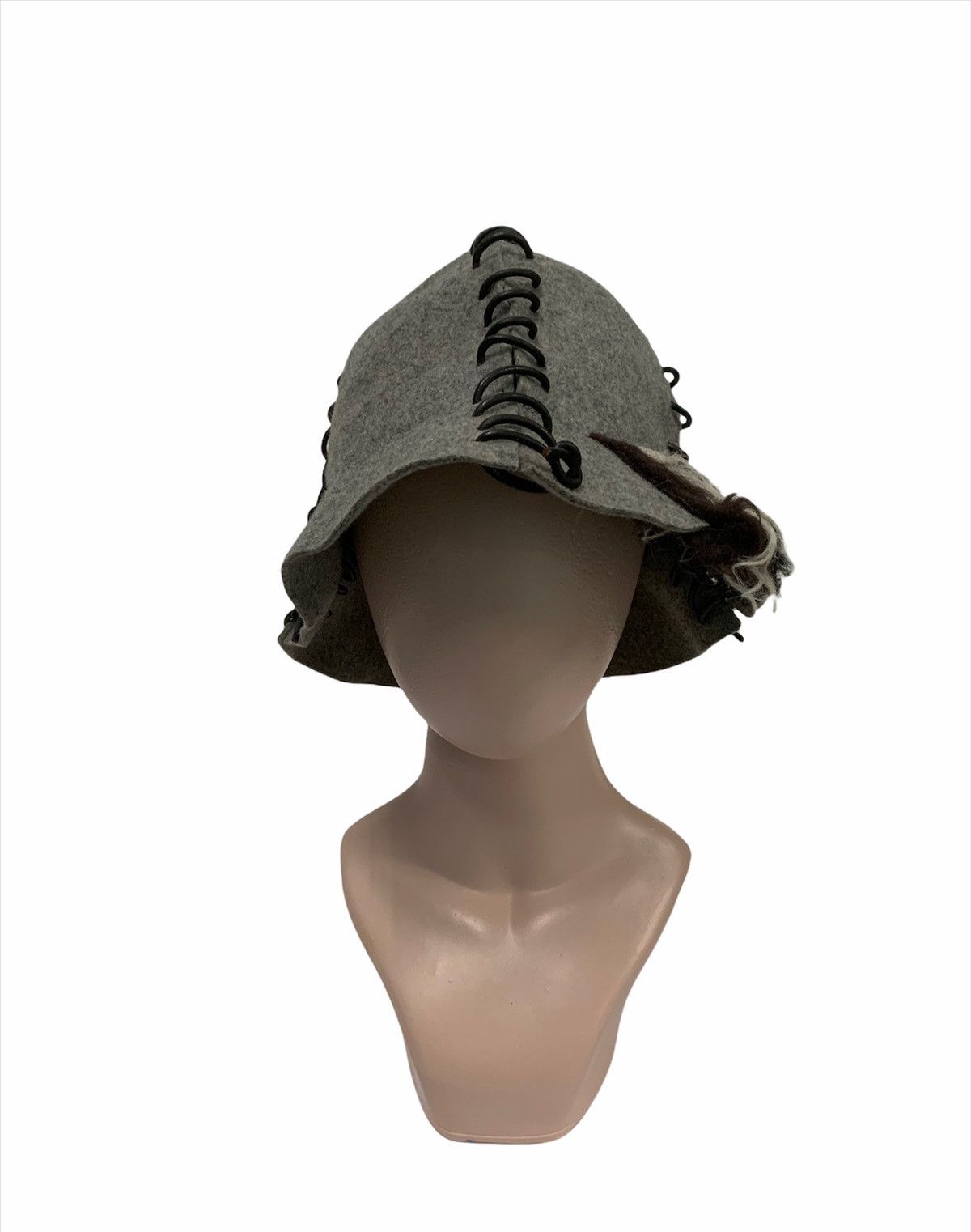 Japanese Brand × Kensho Abe × Vintage RARE ‼️ Archive Shinje Abe JP Bucket Hat Size ONE SIZE - 2 Thumbnail