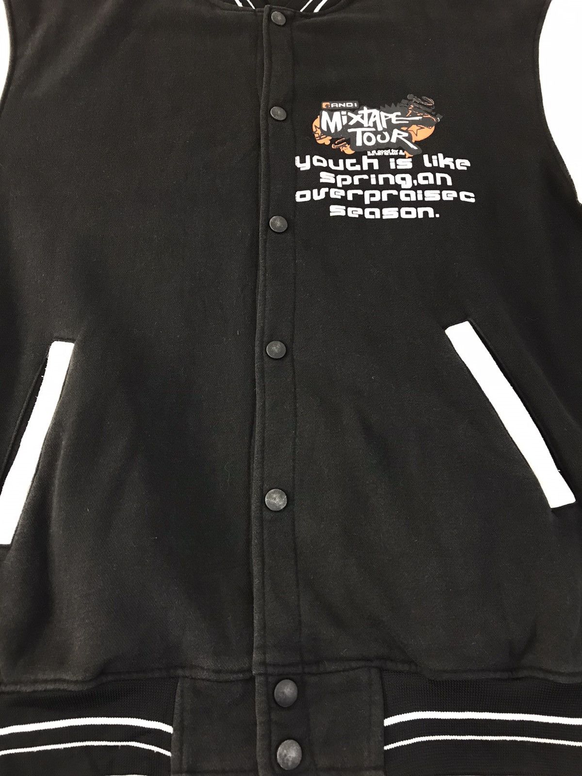 Vintage Vintage Varsity Jacket Hiphop Dance Music Mixtape Tour Size US XL / EU 56 / 4 - 9 Thumbnail