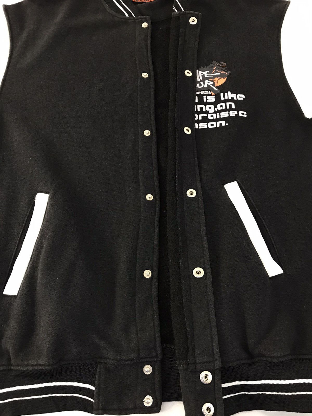Vintage Vintage Varsity Jacket Hiphop Dance Music Mixtape Tour Size US XL / EU 56 / 4 - 10 Thumbnail