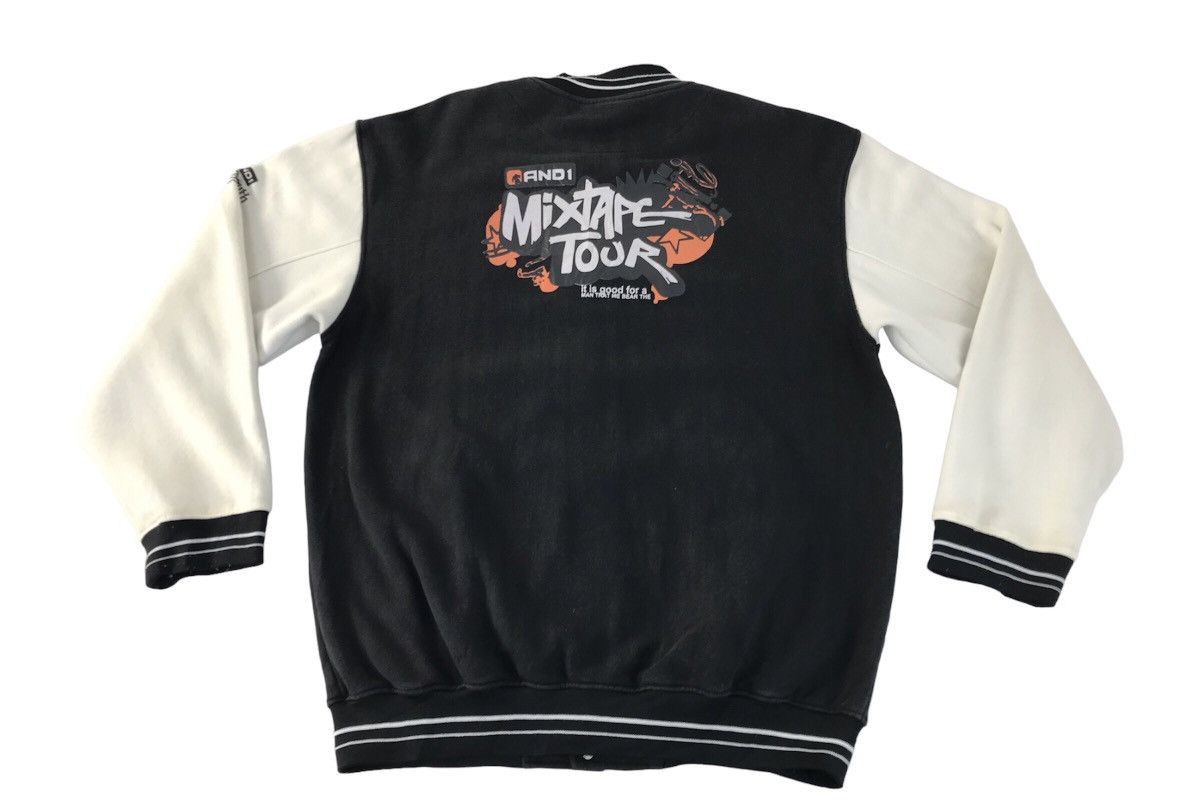 Vintage Vintage Varsity Jacket Hiphop Dance Music Mixtape Tour Size US XL / EU 56 / 4 - 2 Thumbnail