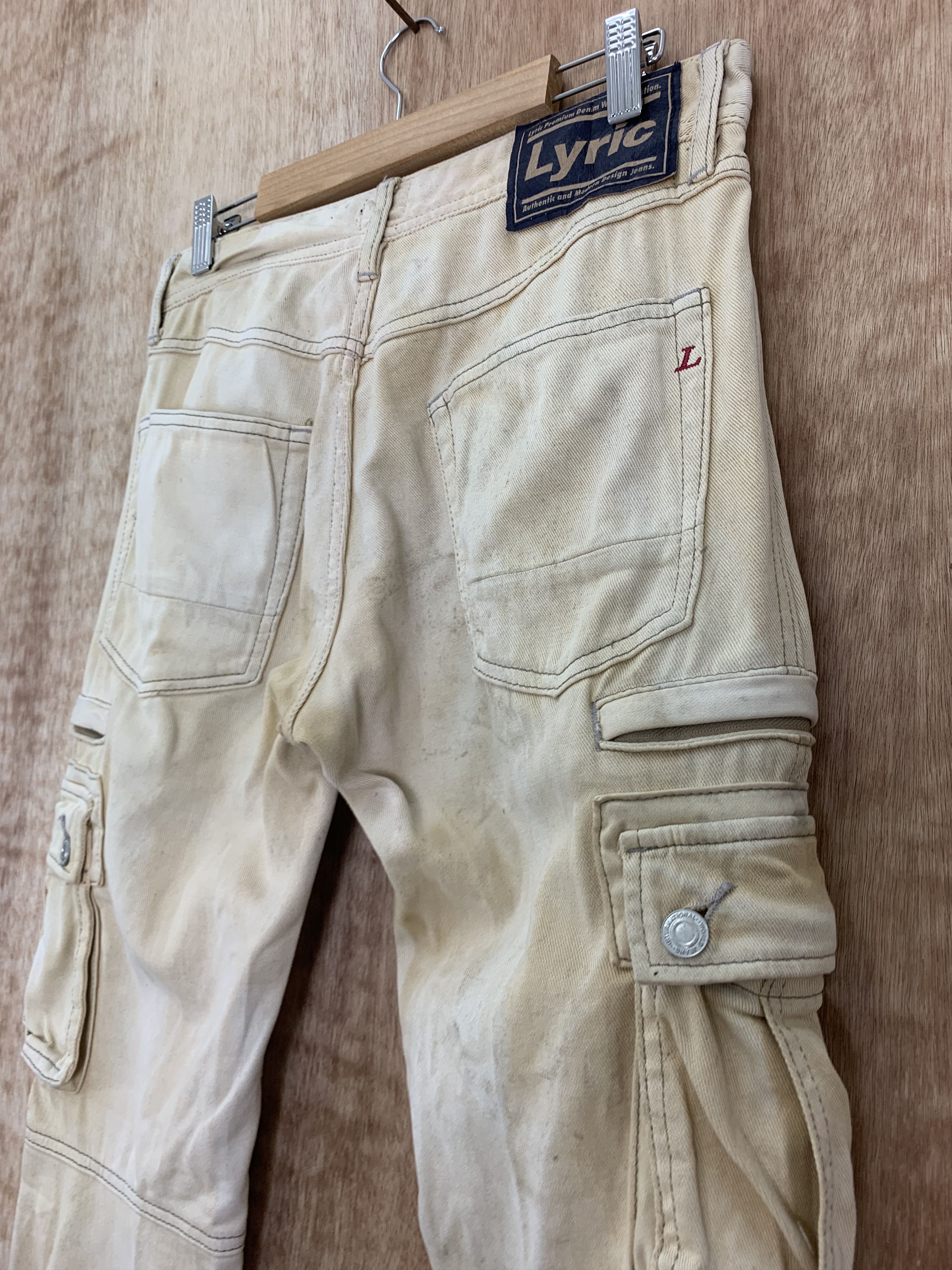 Japanese Brand Cargo Pants Lyric Multipocket Japanese Branded Double Knee Size US 29 - 14 Thumbnail
