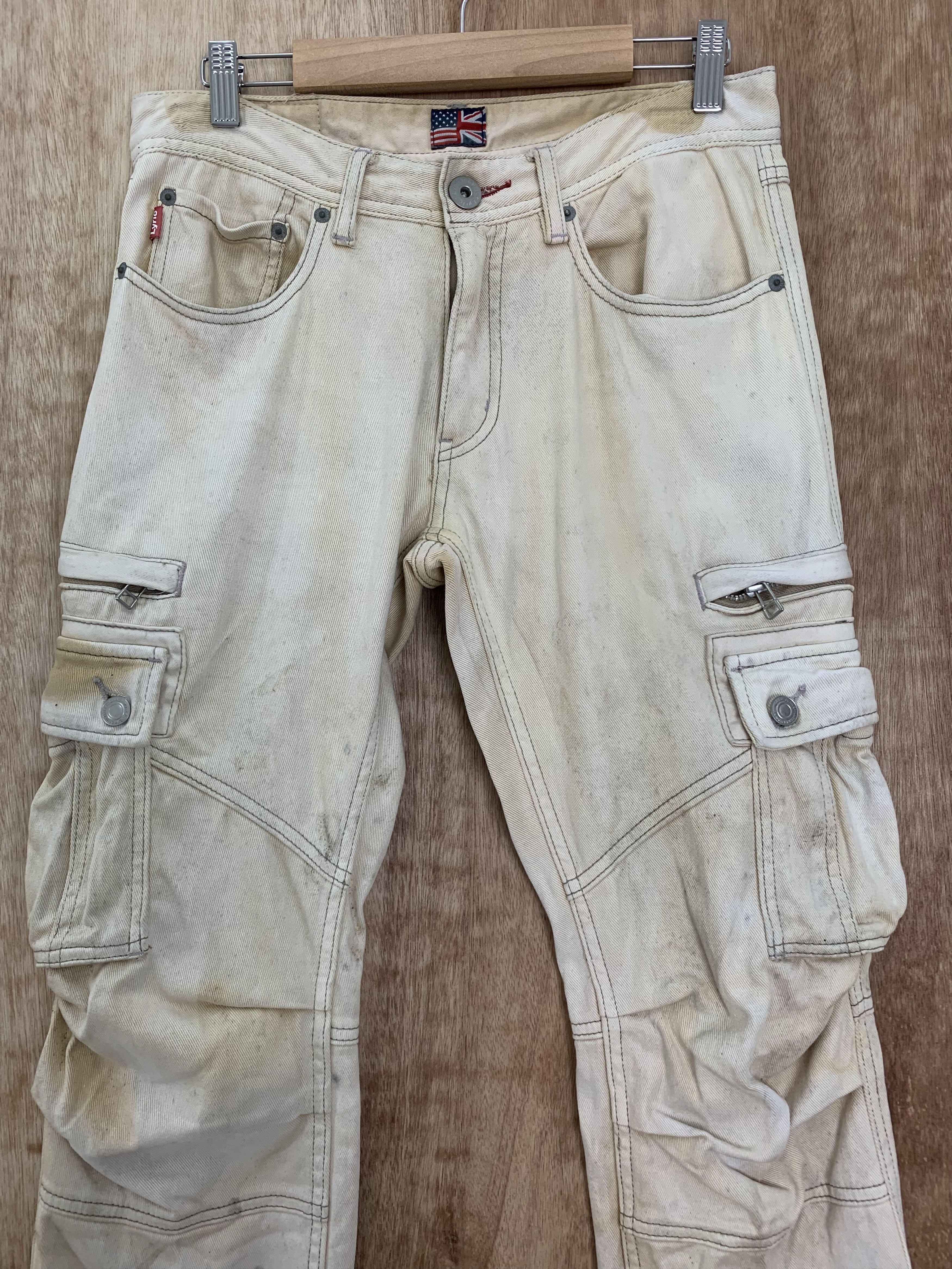 Japanese Brand Cargo Pants Lyric Multipocket Japanese Branded Double Knee Size US 29 - 3 Thumbnail