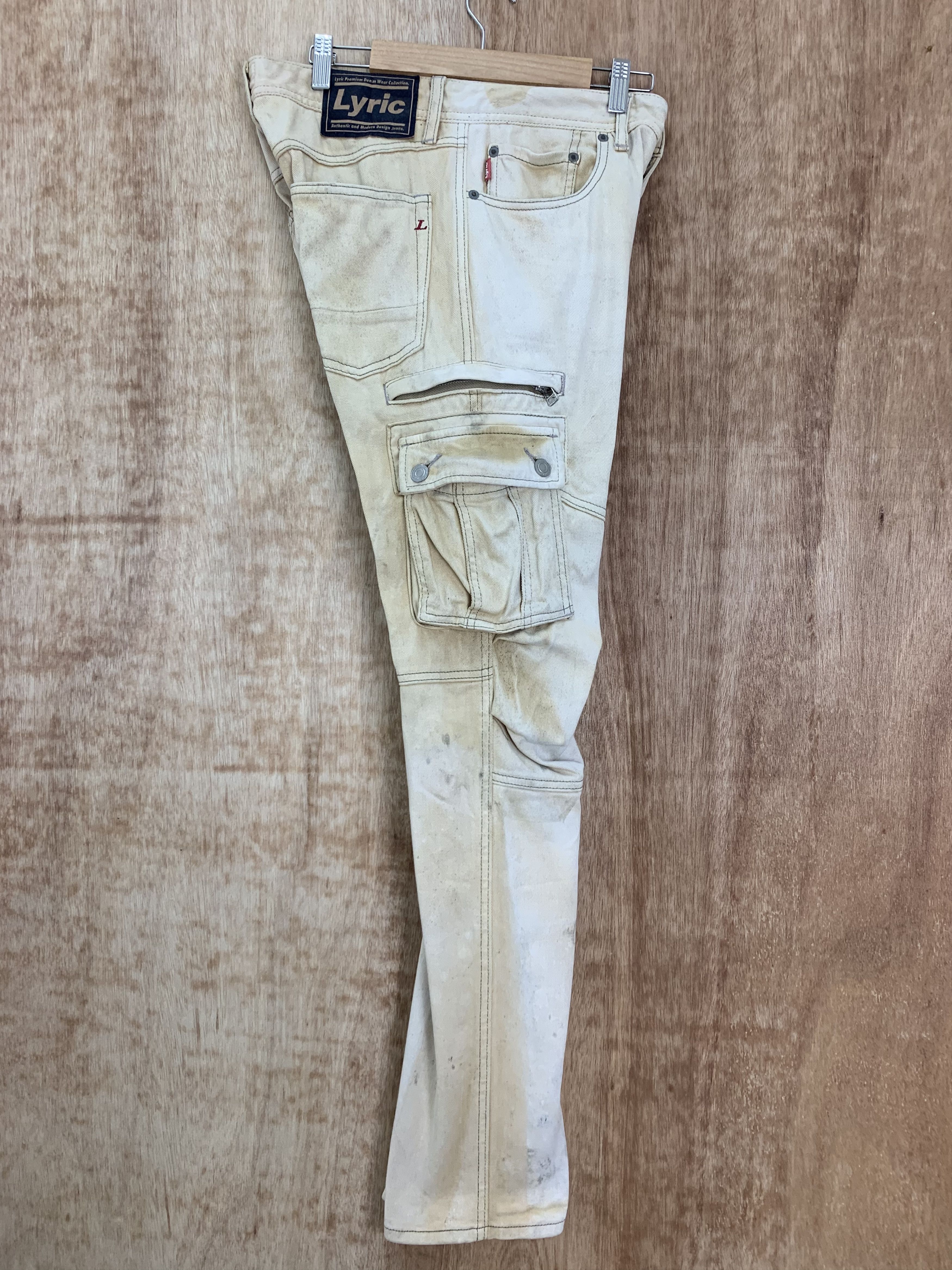 Japanese Brand Cargo Pants Lyric Multipocket Japanese Branded Double Knee Size US 29 - 16 Thumbnail