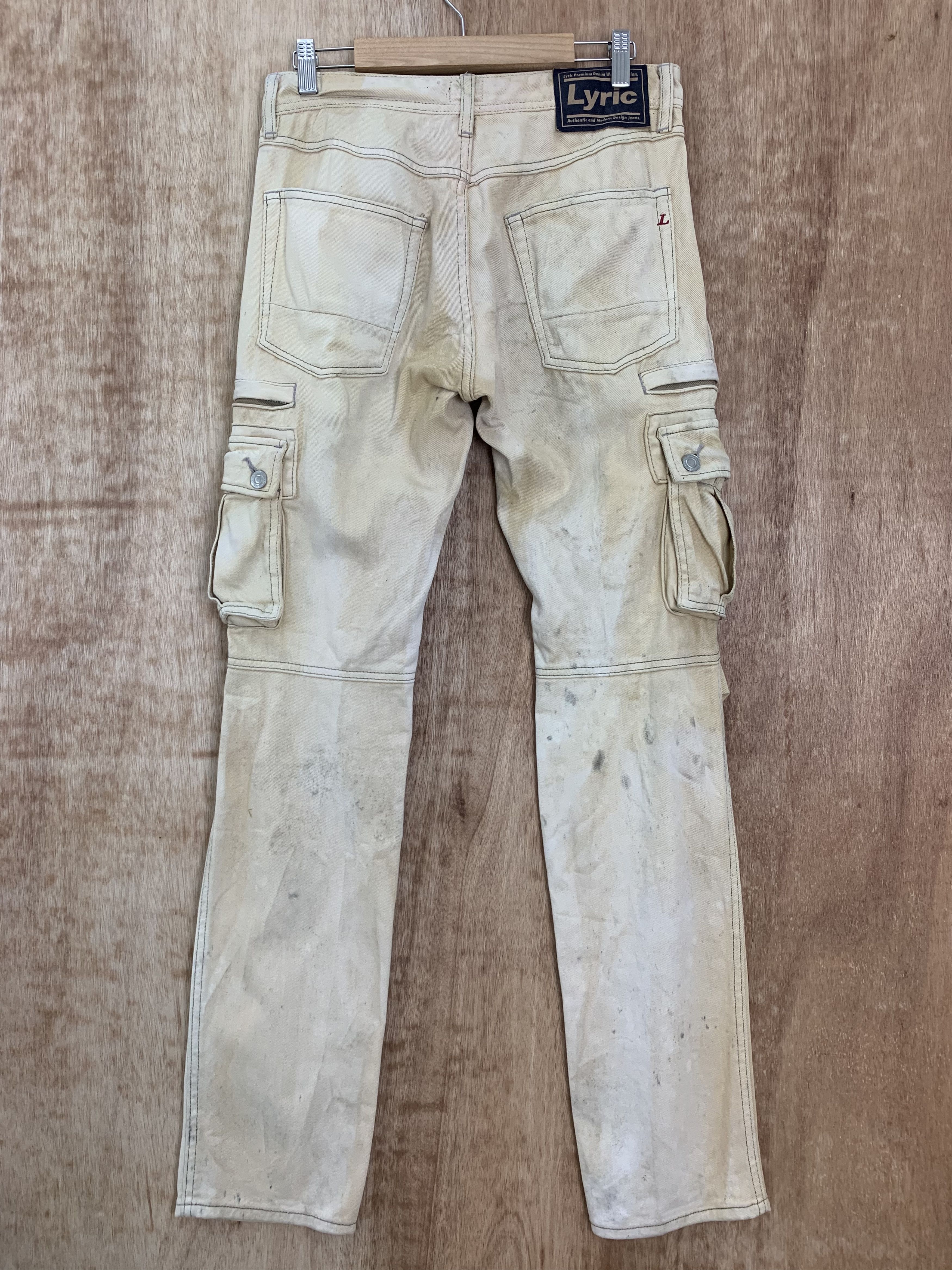 Japanese Brand Cargo Pants Lyric Multipocket Japanese Branded Double Knee Size US 29 - 2 Thumbnail