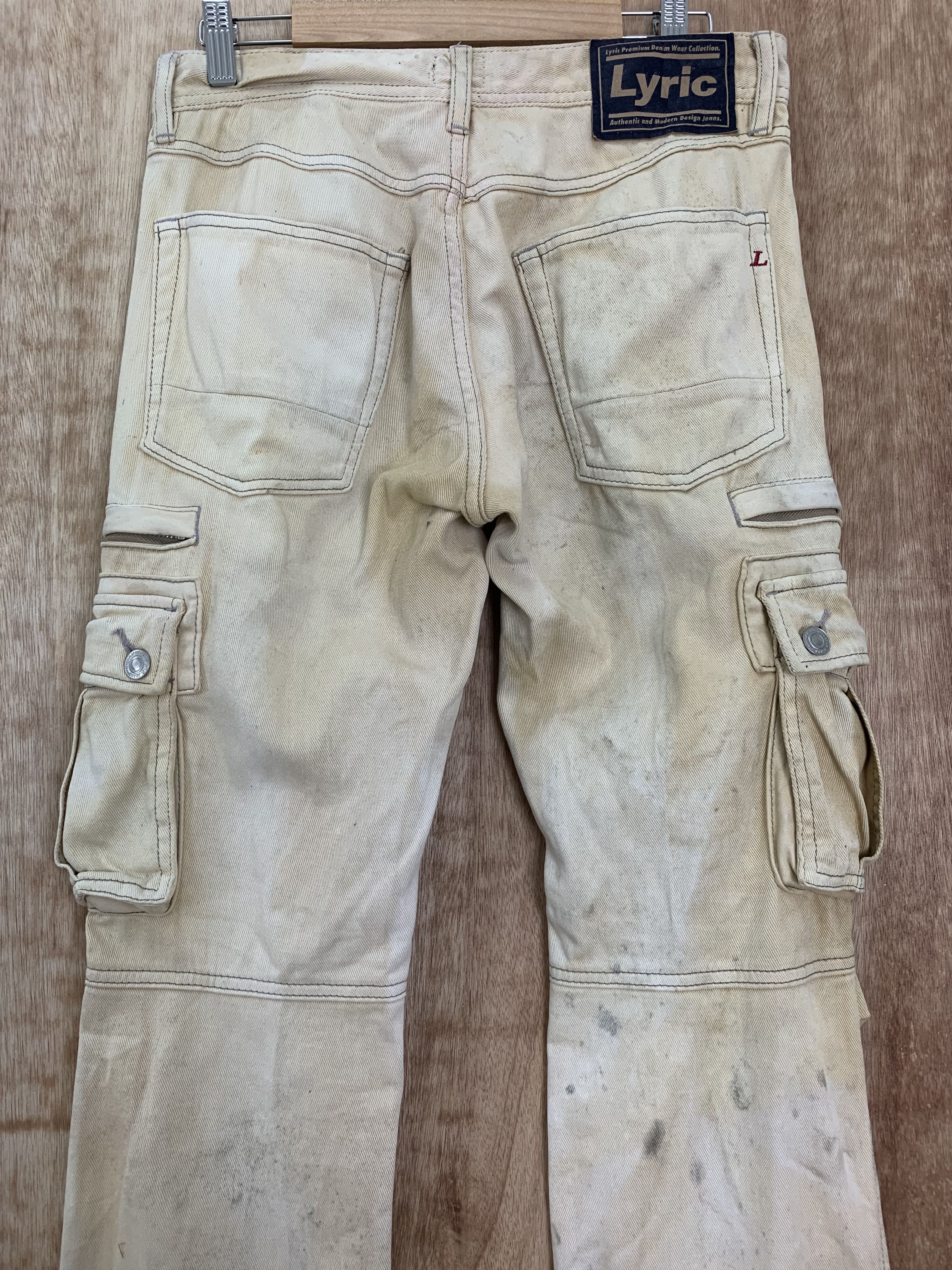 Japanese Brand Cargo Pants Lyric Multipocket Japanese Branded Double Knee Size US 29 - 15 Thumbnail