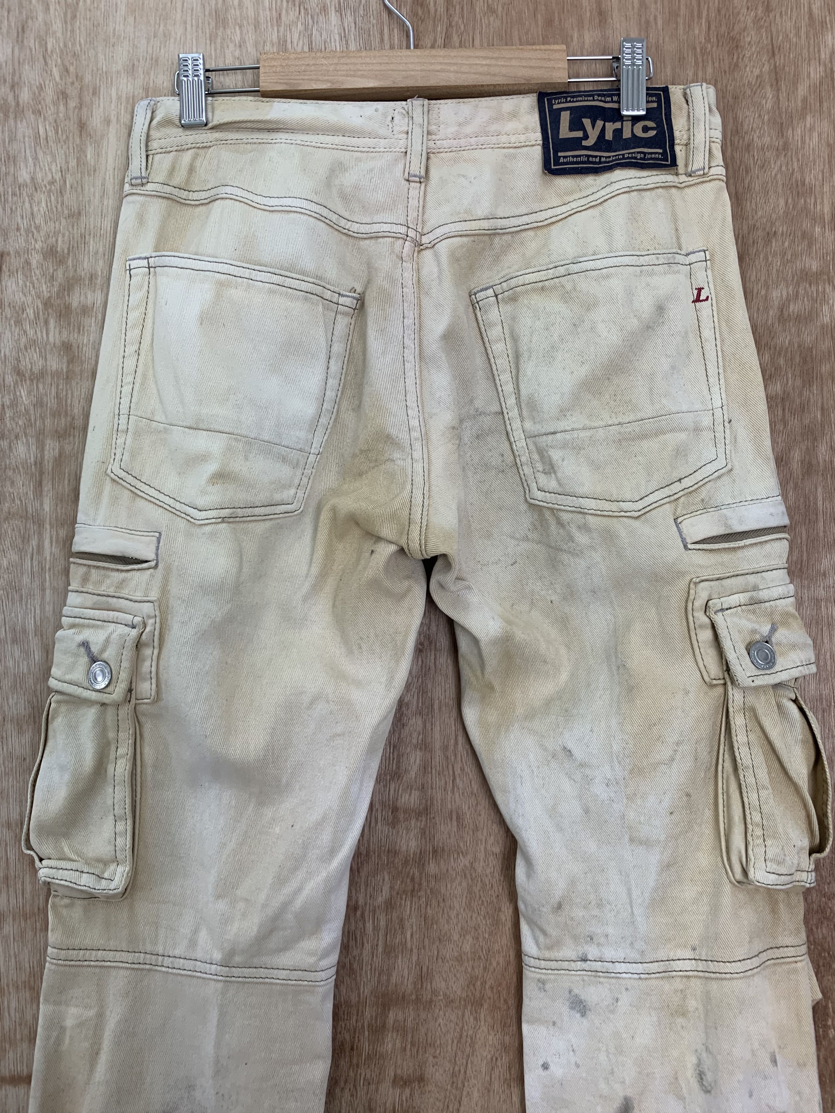 Japanese Brand Cargo Pants Lyric Multipocket Japanese Branded Double Knee Size US 29 - 12 Thumbnail