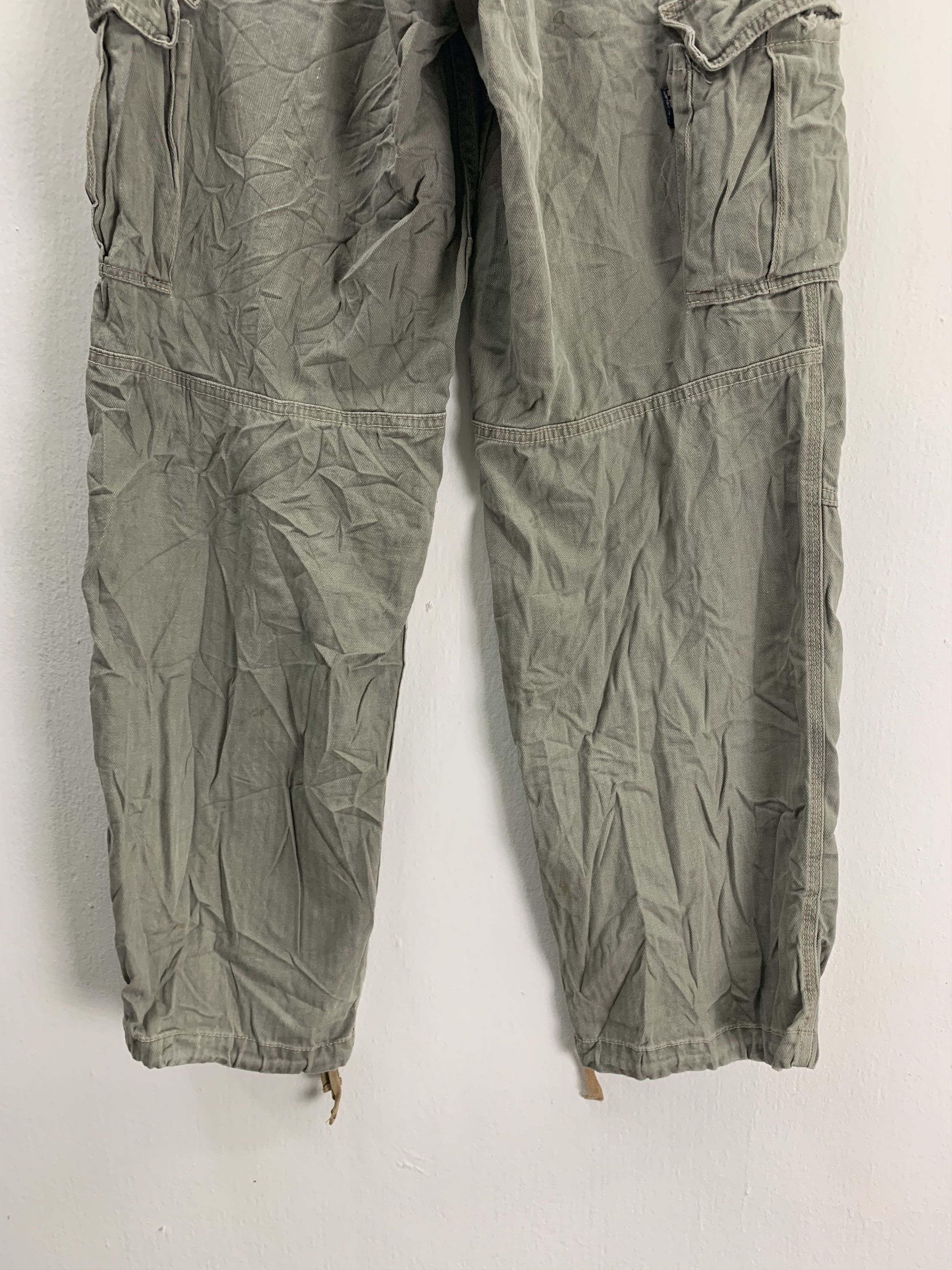 Japanese Brand Cargo pants Even River multipocket Double Knee Rare Size US 29 - 15 Thumbnail