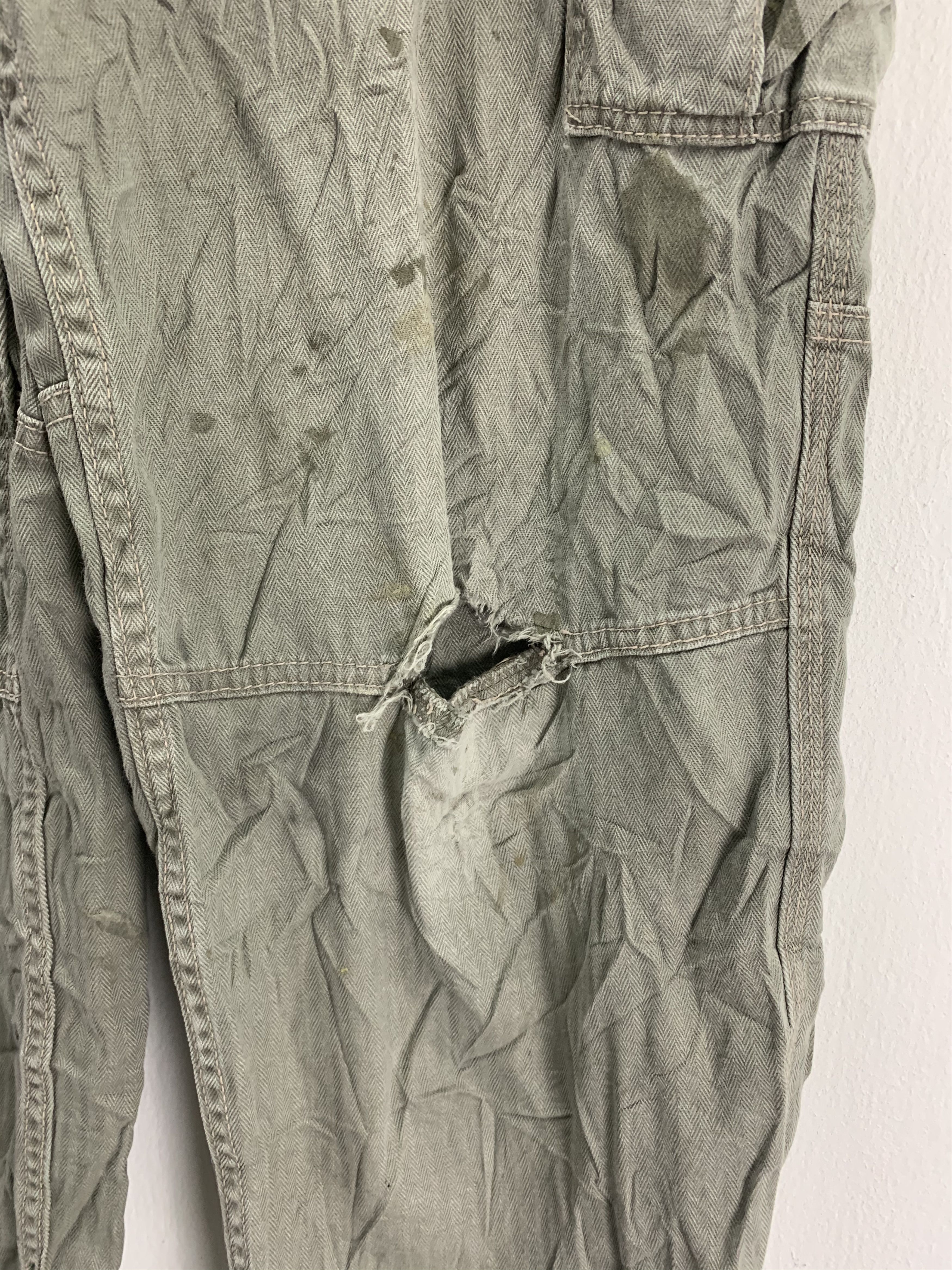Japanese Brand Cargo pants Even River multipocket Double Knee Rare Size US 29 - 8 Thumbnail