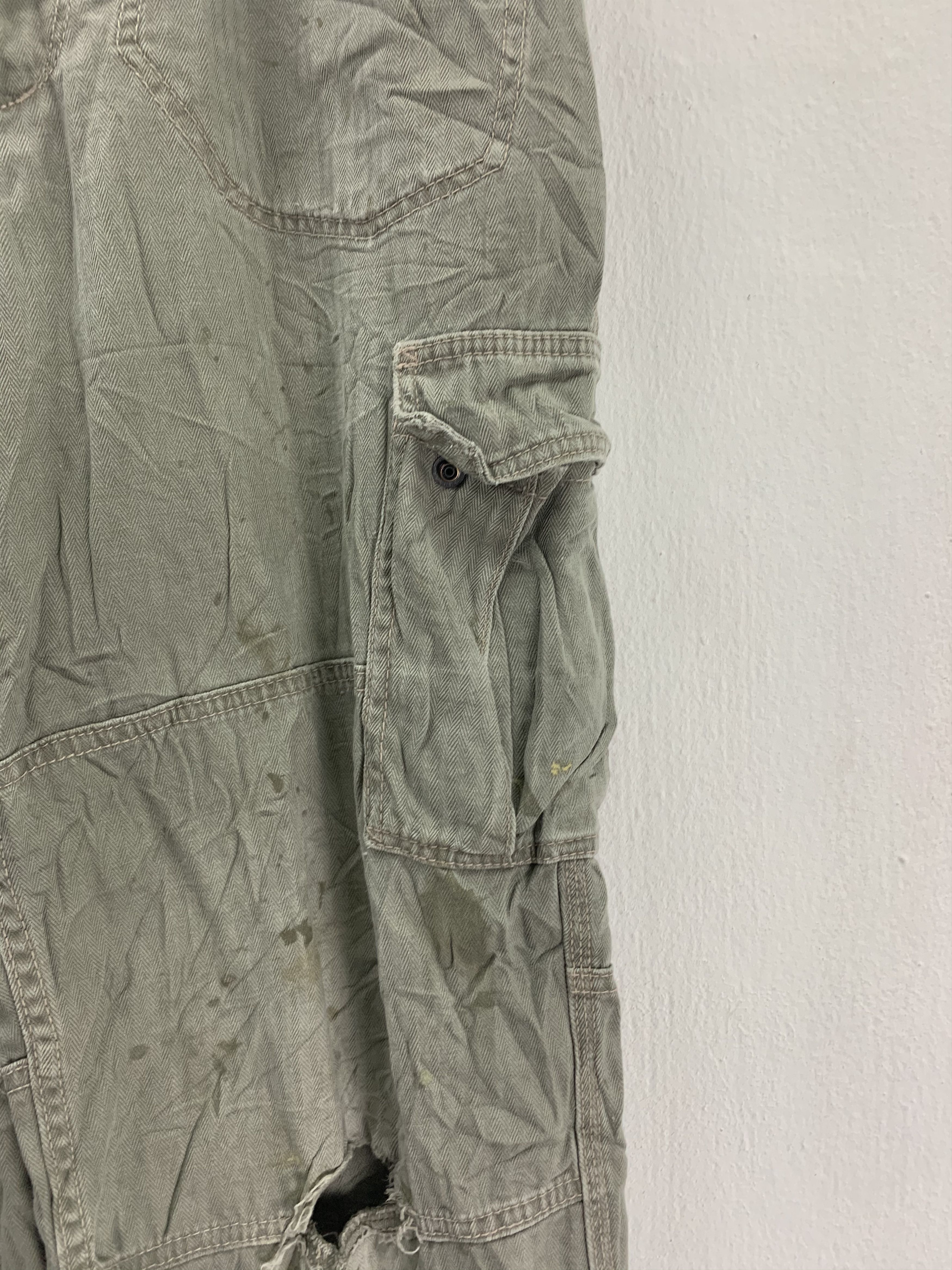Japanese Brand Cargo pants Even River multipocket Double Knee Rare Size US 29 - 10 Thumbnail