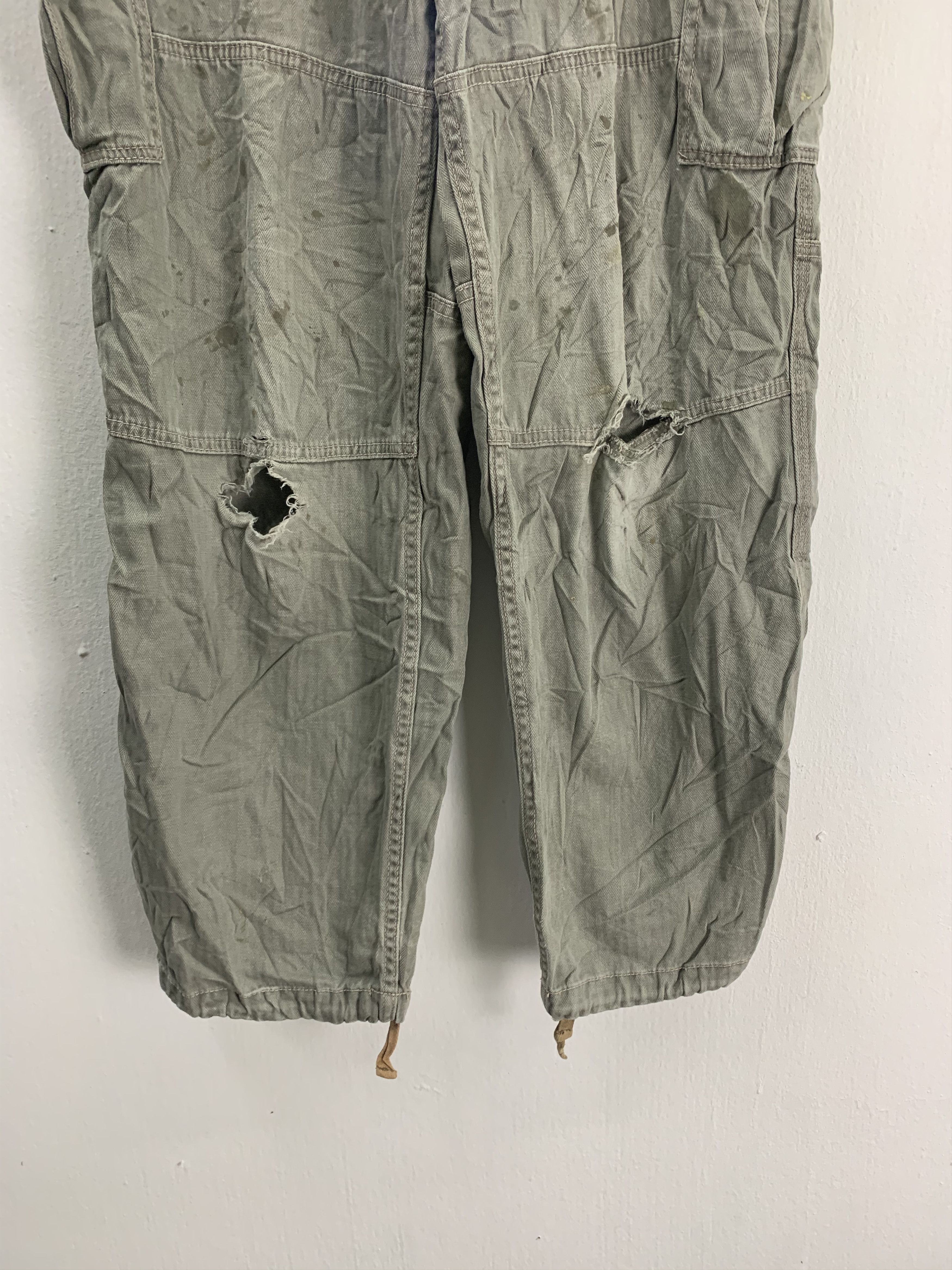 Japanese Brand Cargo pants Even River multipocket Double Knee Rare Size US 29 - 6 Thumbnail