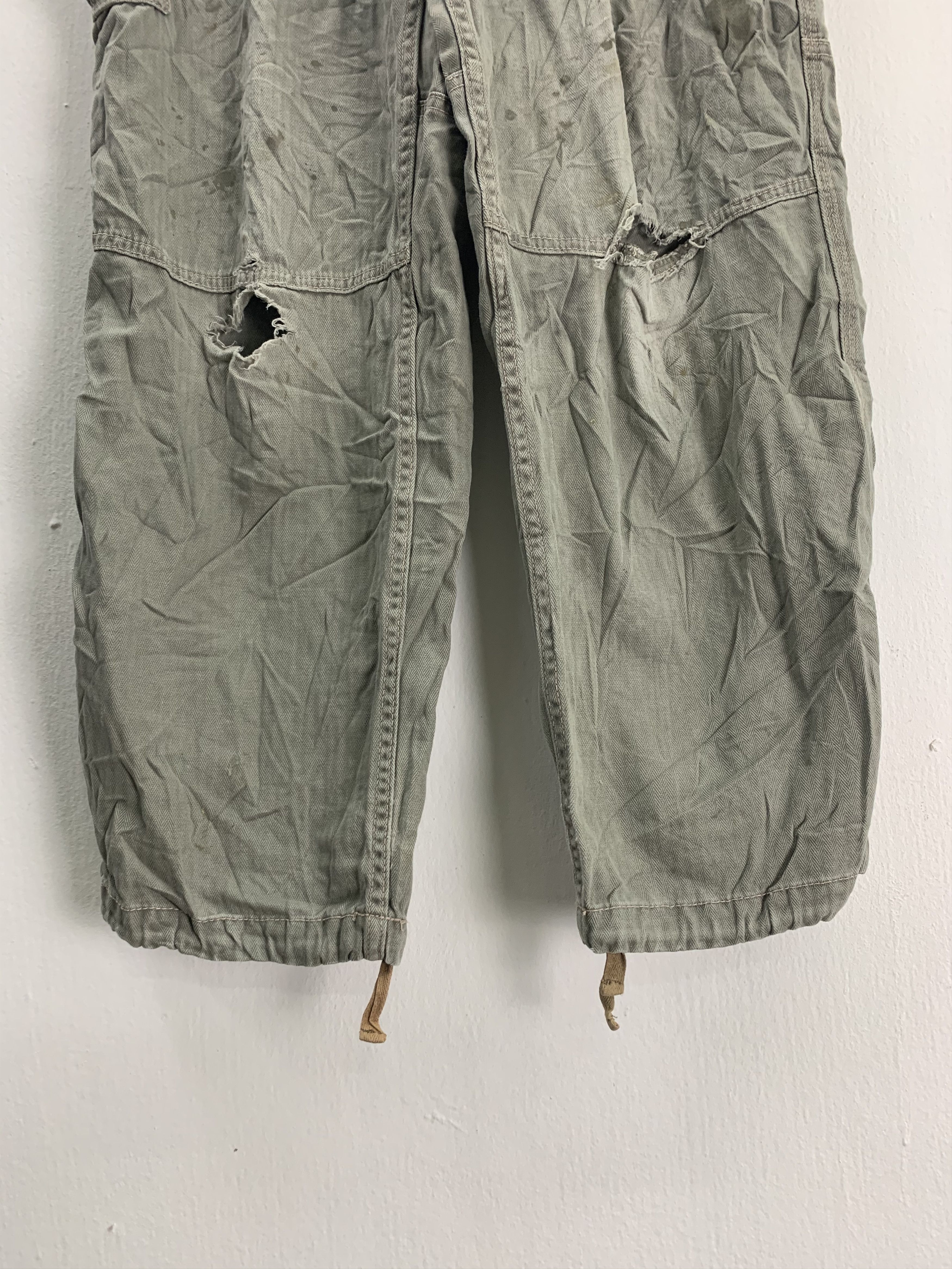 Japanese Brand Cargo pants Even River multipocket Double Knee Rare Size US 29 - 9 Thumbnail