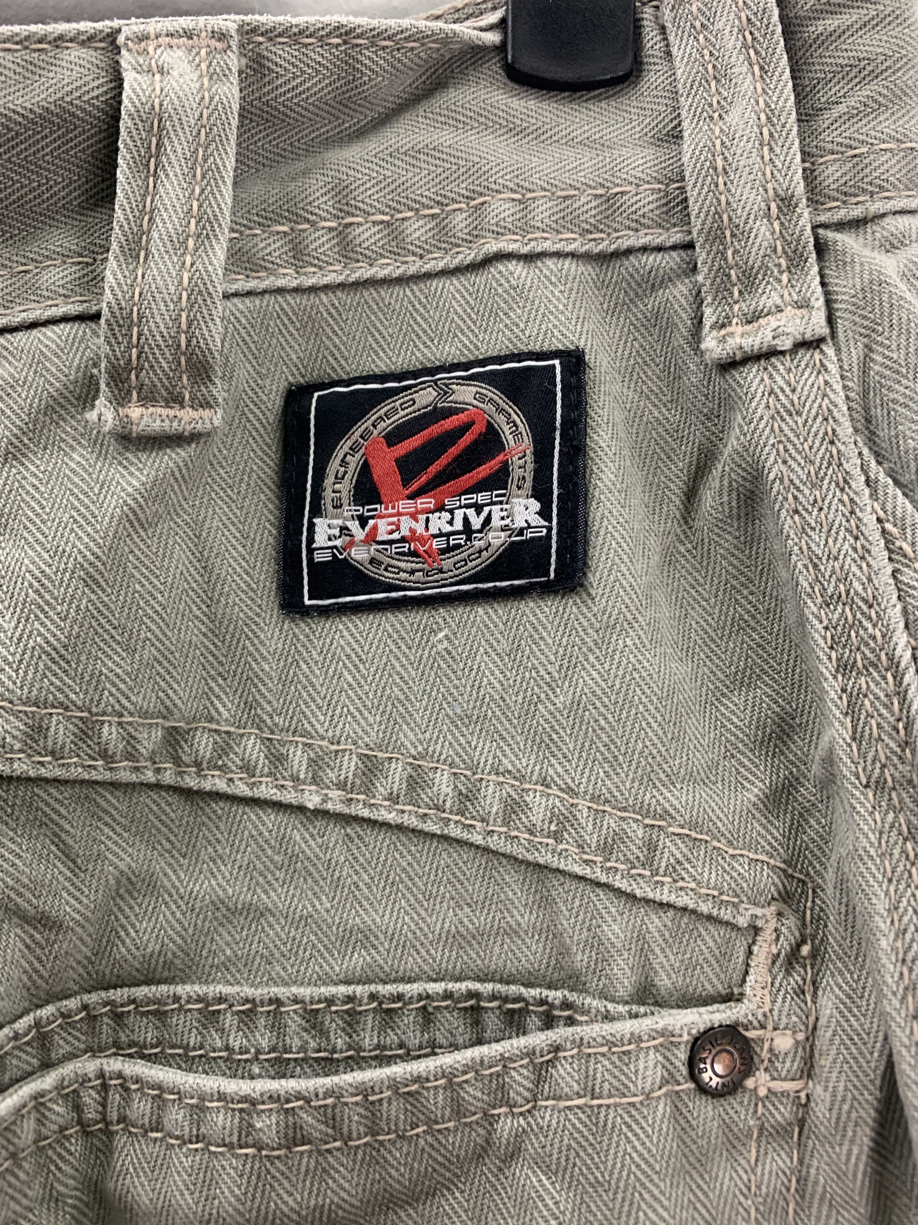Japanese Brand Cargo pants Even River multipocket Double Knee Rare Size US 29 - 13 Thumbnail