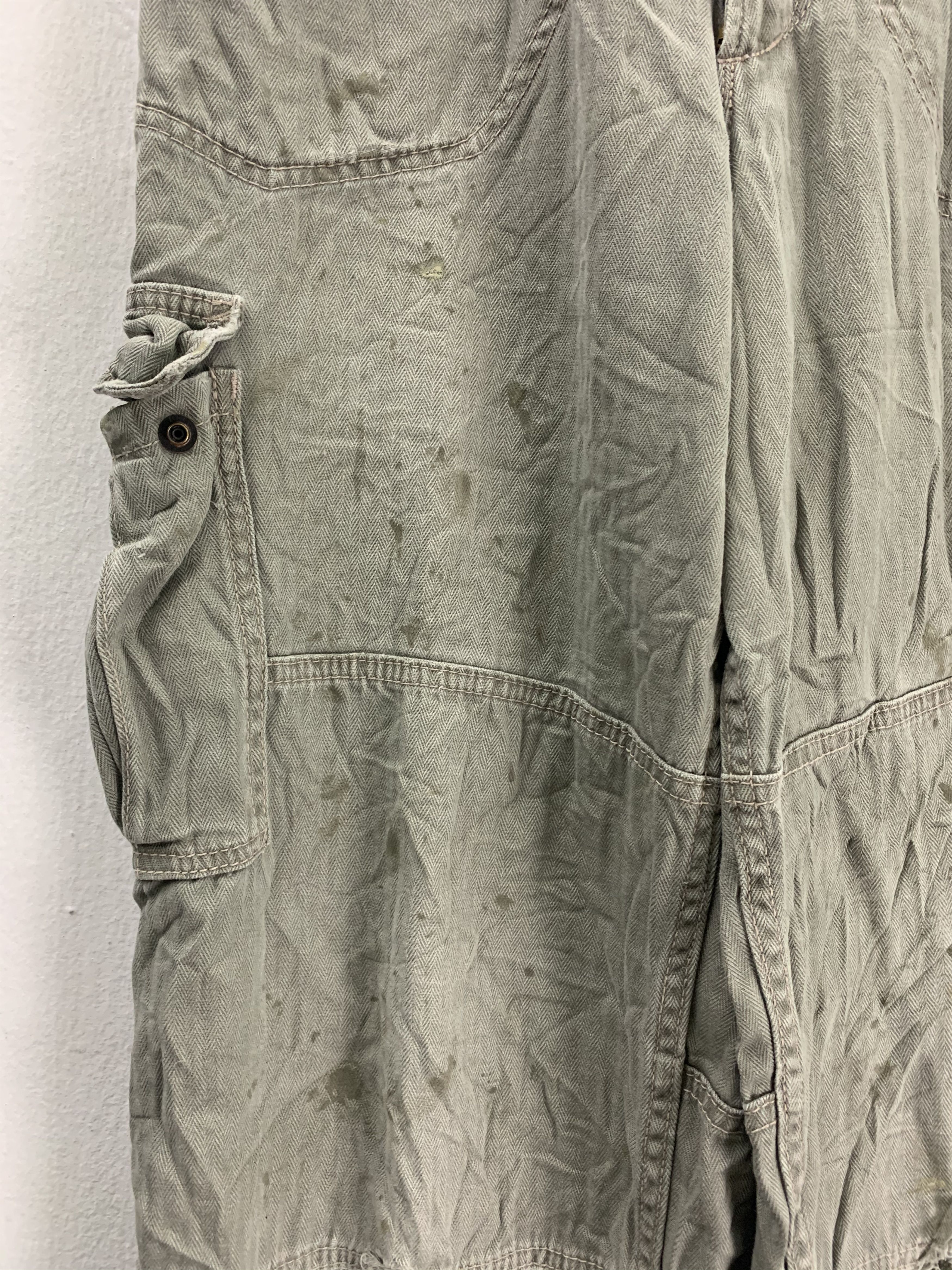 Japanese Brand Cargo pants Even River multipocket Double Knee Rare Size US 29 - 11 Thumbnail