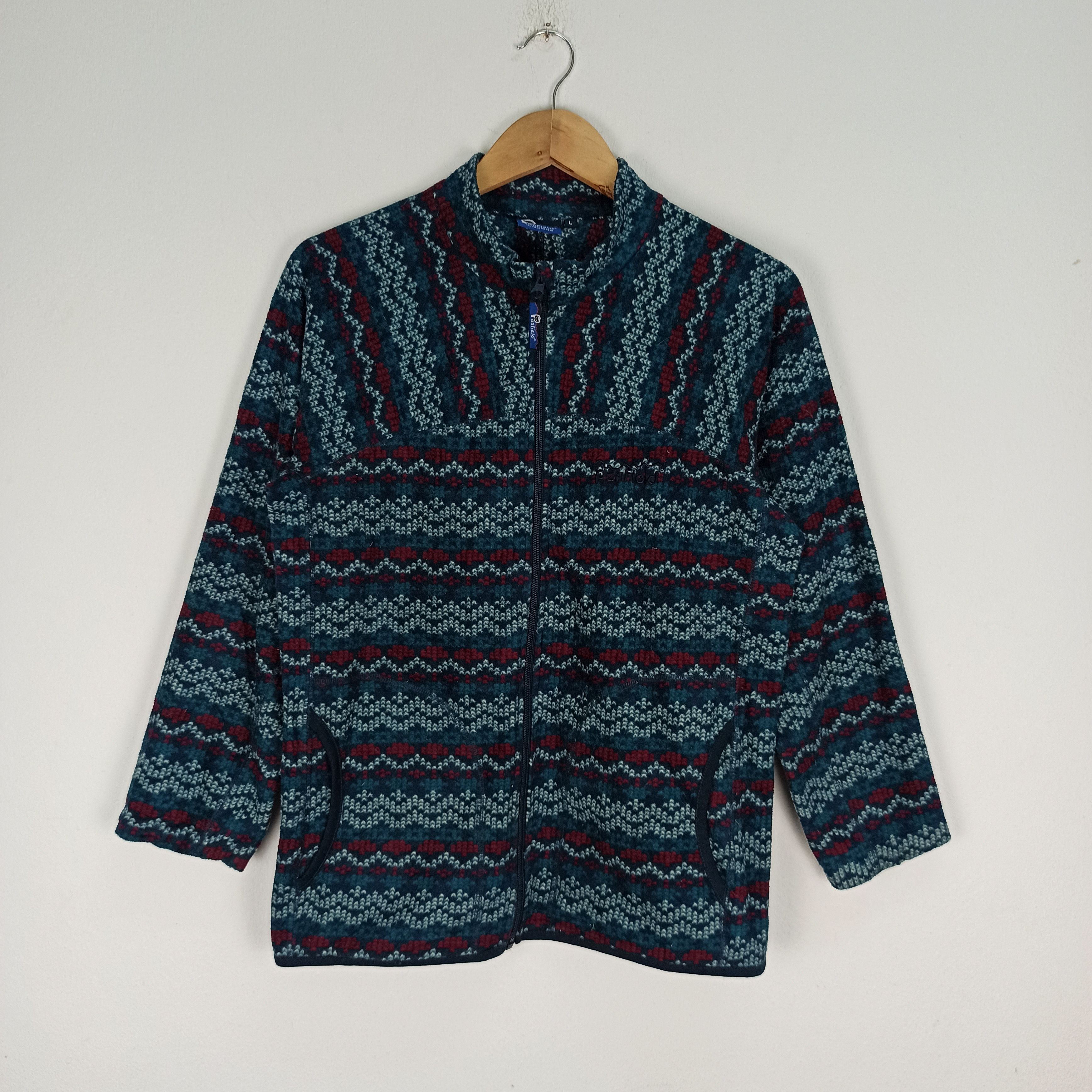 Penfield 🔥Rare🔥 Penfield Fleece Full Print Design Size L / US 10 / IT 46 - 1 Thumbnail