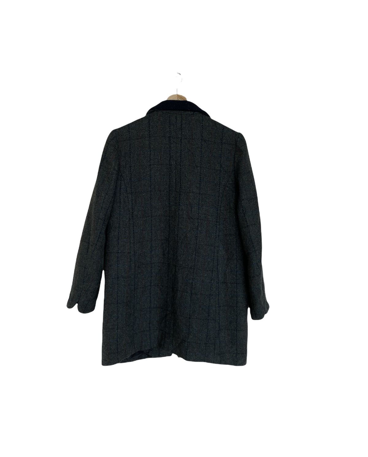 Designer × Harris Tweed × Vintage Vintage Harris Tweed Overcoat Blazer Jacket Size US M / EU 48-50 / 2 - 2 Thumbnail