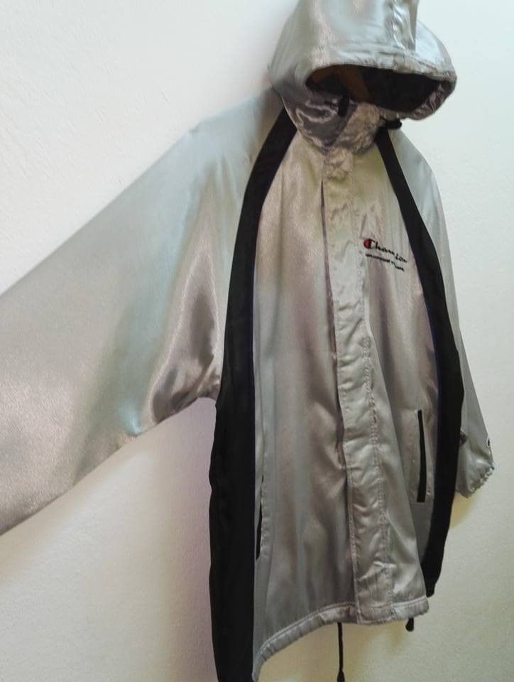 Champion Rare!! Champion Long Jacket Winter Big Logo Champion Size US S / EU 44-46 / 1 - 4 Thumbnail