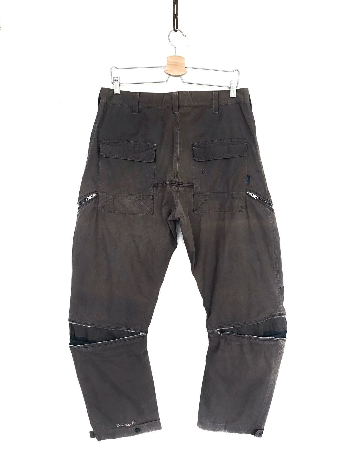 BERNINGS SHO Braitone 🇯🇵 Multi Zipper Anarchy Chaos Sedi Pant Size US 34 / EU 50 - 2 Thumbnail