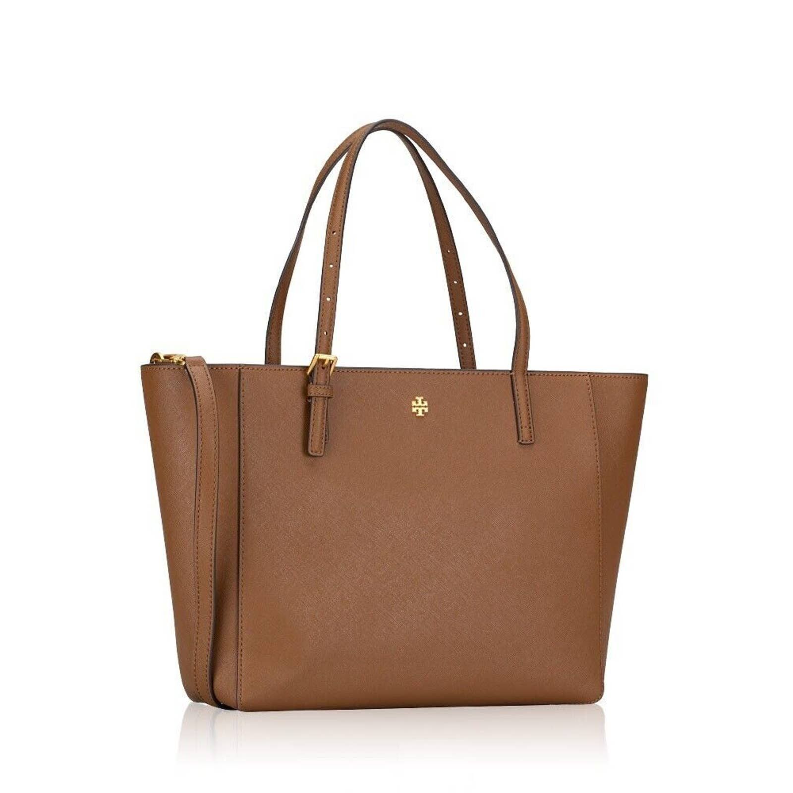 Tory Burch, Bags, Emerson Small Tote In The Color Moose