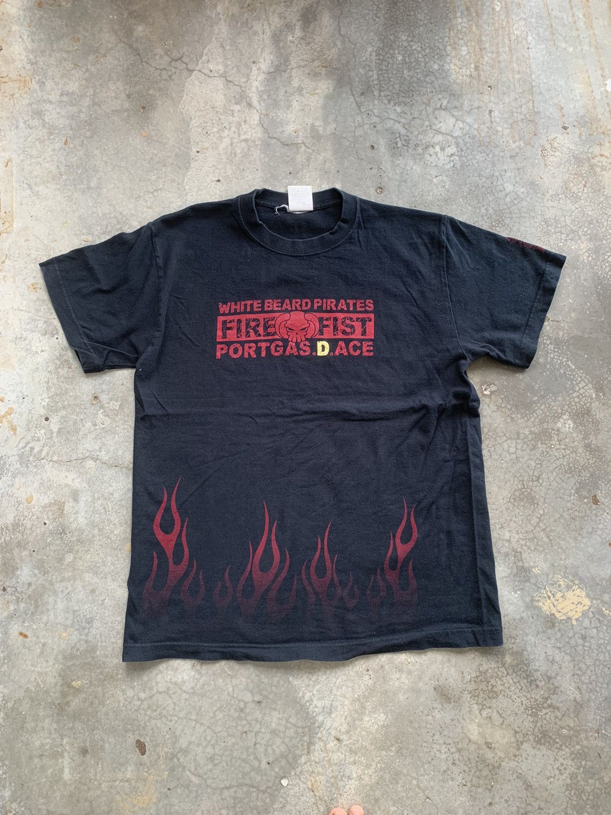 Anime × Japanese Brand × One Piece Vintage Cospa One Piece Ace Second Division Commander Tshirt Size US M / EU 48-50 / 2 - 2 Thumbnail