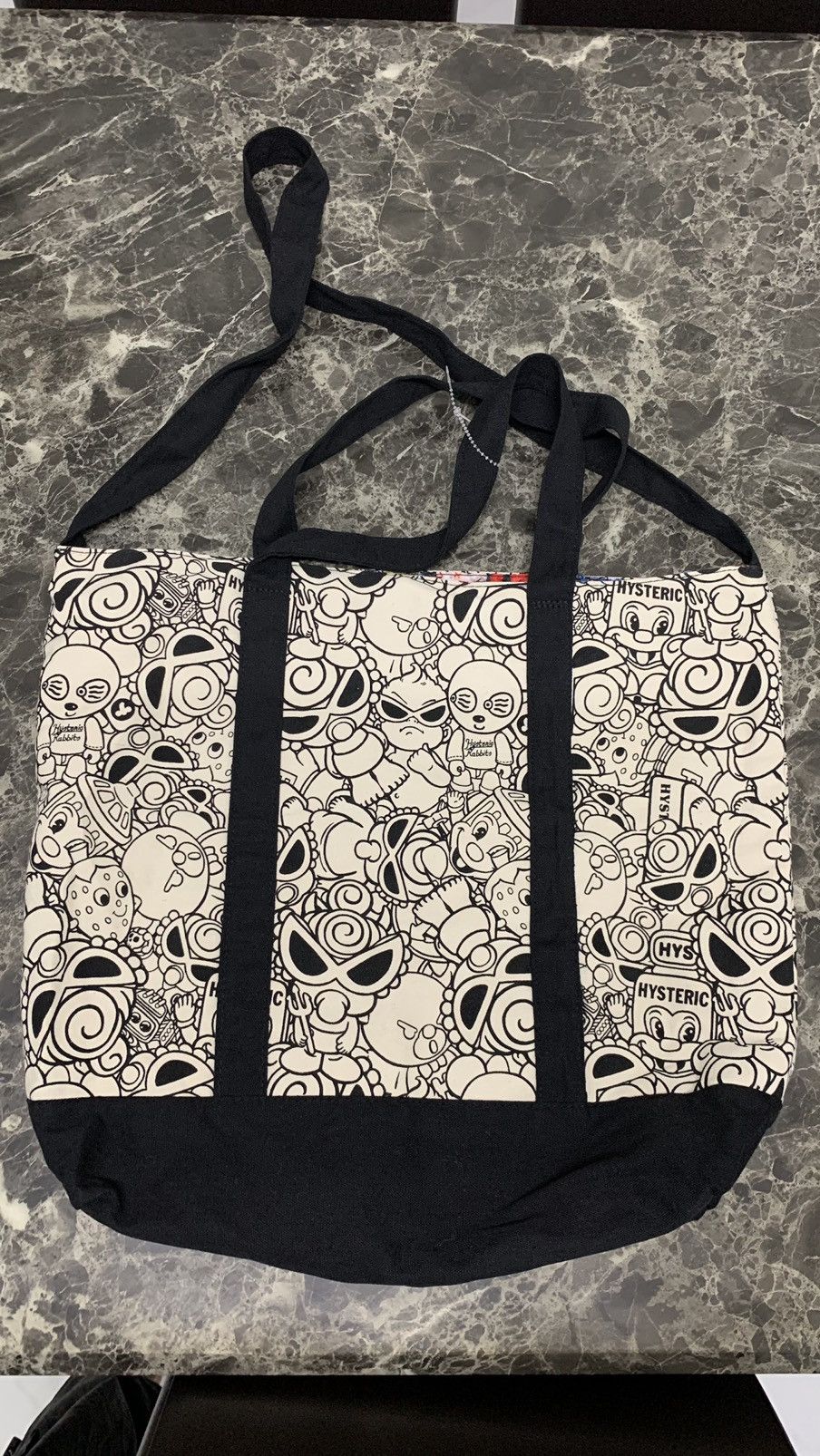 Hysteric Glamour Hysteric Glamour Reversible Full Printed Totetag Size ONE SIZE - 5 Thumbnail