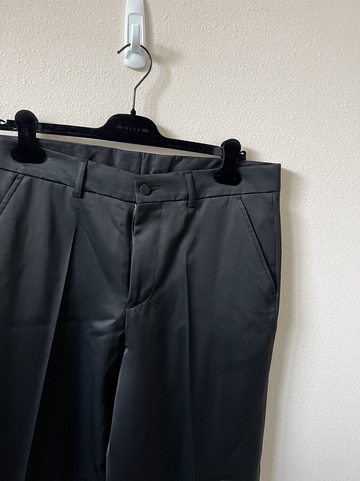 Our Legacy Our Legacy Tuxedo Trousers in Black Emotional Sateen Size US 34 / EU 50 - 4 Thumbnail