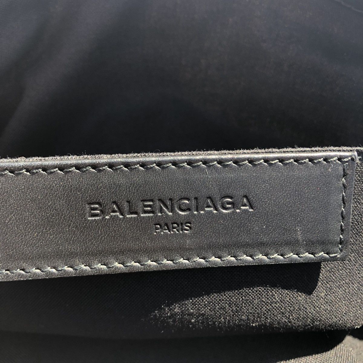 Balenciaga BALENCIAGA CANVAS AND BLACK LEATHER ZIP POUCH CLUTCH Size ONE SIZE - 5 Thumbnail