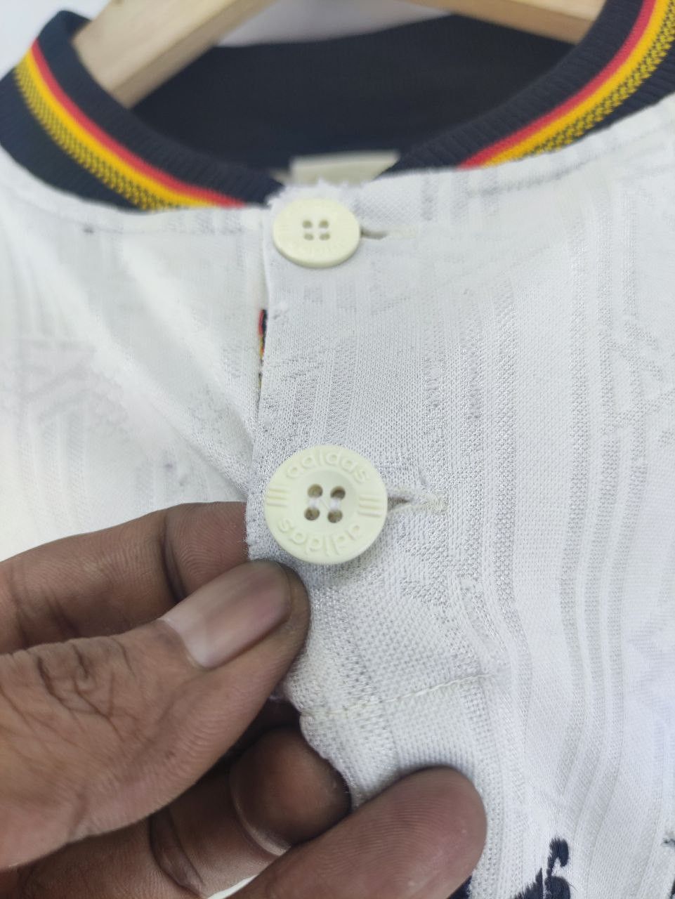 Adidas True Vintage 1996 Adidas German Jerseys Size US L / EU 52-54 / 3 - 4 Thumbnail