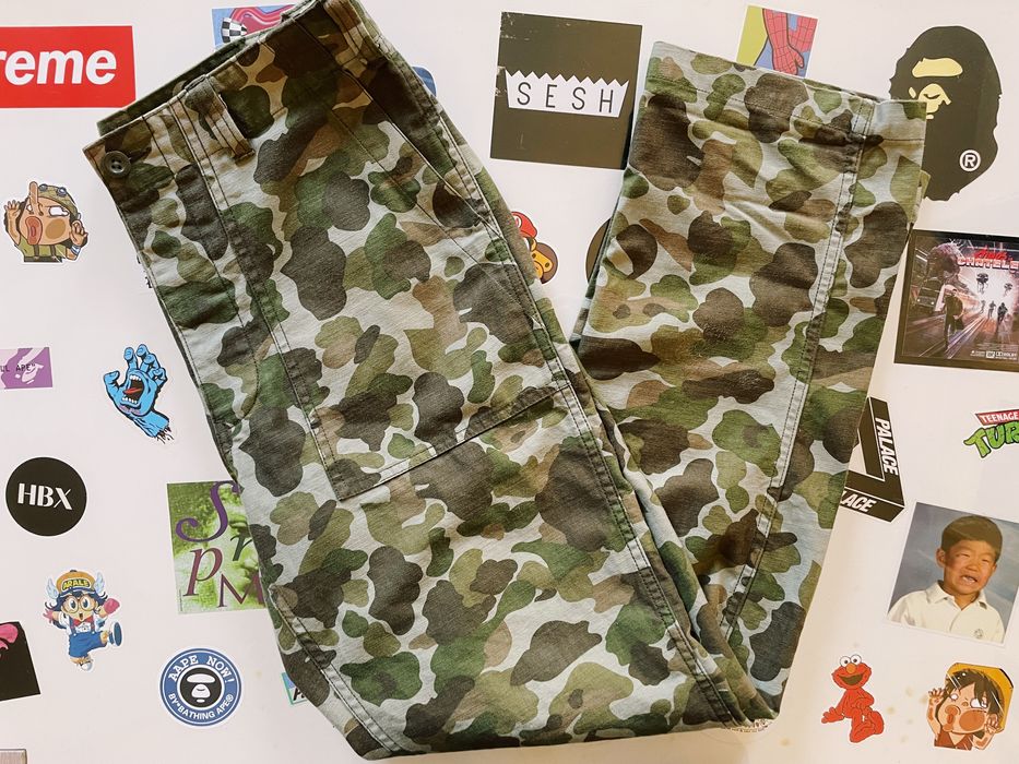 Supreme Supreme Woodland Duck Camo Field Pants | Grailed