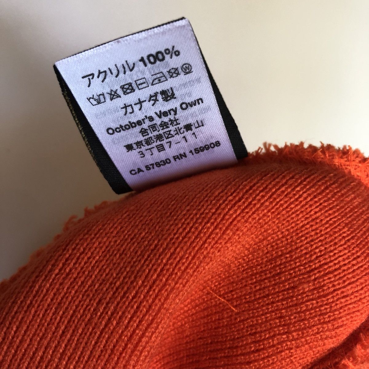 October's Very Own OVO (Small Defect)Halloween Gang Beanie ORANGE Size ONE SIZE - 8 Thumbnail