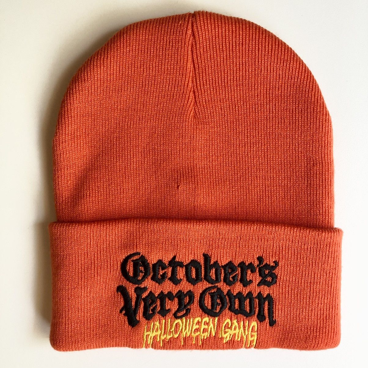October's Very Own OVO (Small Defect)Halloween Gang Beanie ORANGE Size ONE SIZE - 1 Thumbnail