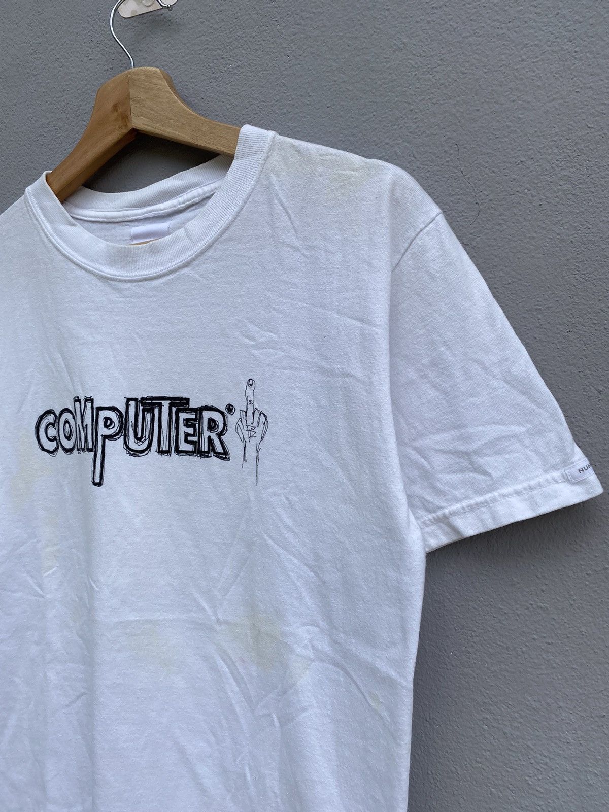 Number (N)ine × Vintage Vintage Number nine computer middle finger(fuck) Size US M / EU 48-50 / 2 - 1 Thumbnail