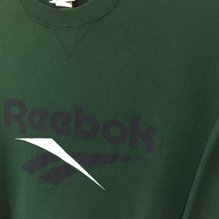 Reebok × Vintage 🔥Vintage 90s Reebok sweatshirt big logo baggy oversize Size US XXL / EU 58 / 5 - 2 Thumbnail